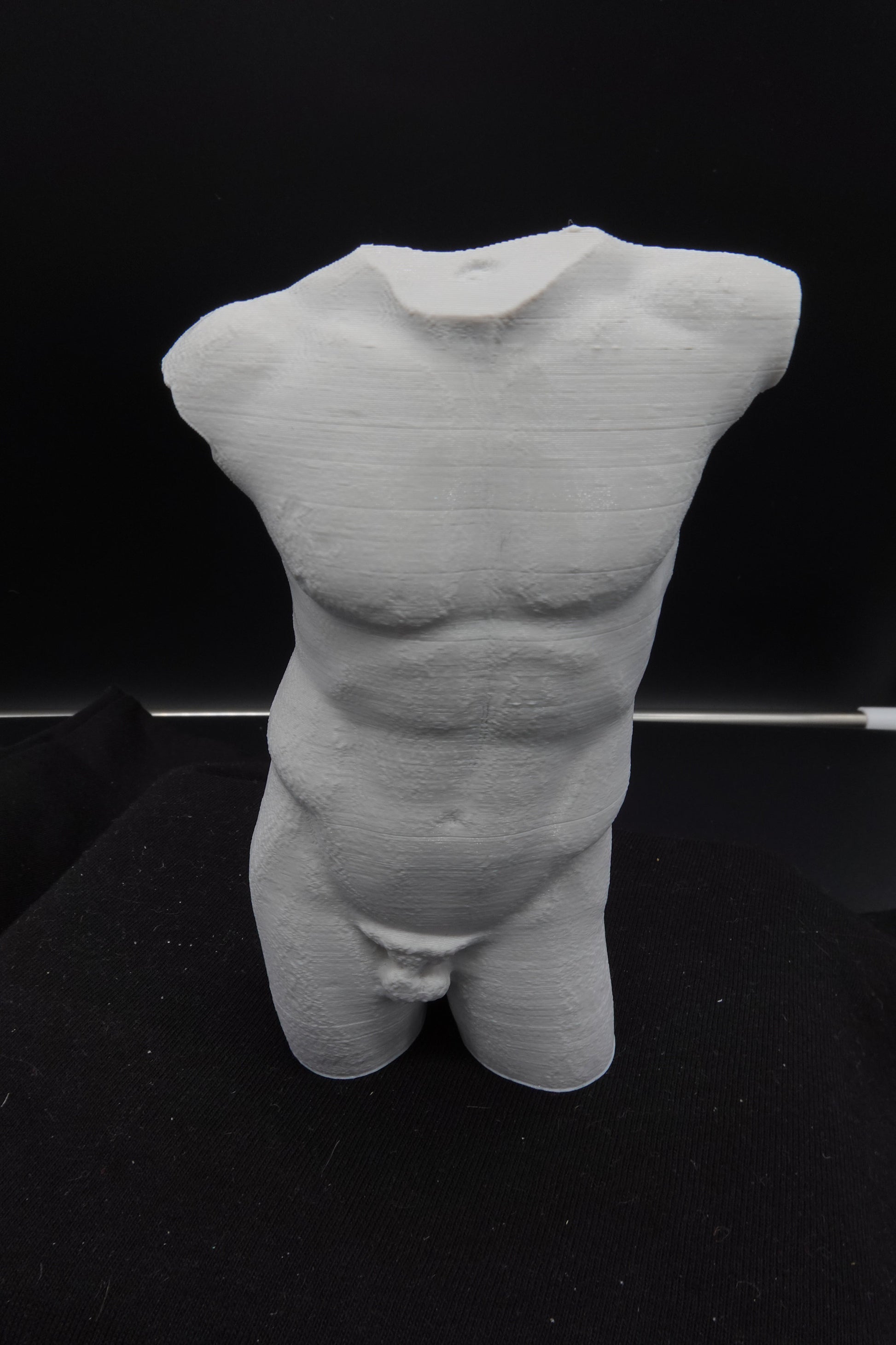 Male Torso Sculpture, Naked Male Statuette, Nude Male Body Figurine, Male Body