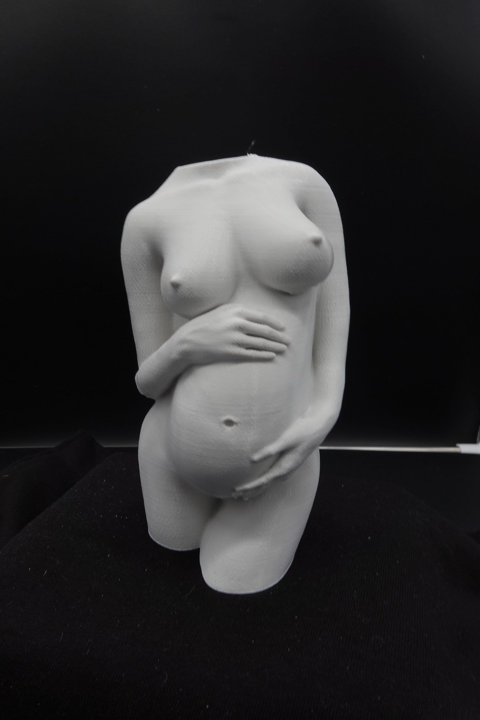 Pregnant Body Sculpture, Mother's Day Gift, Mom to Be Gift, Goddess Sculpture, Midwife Gift