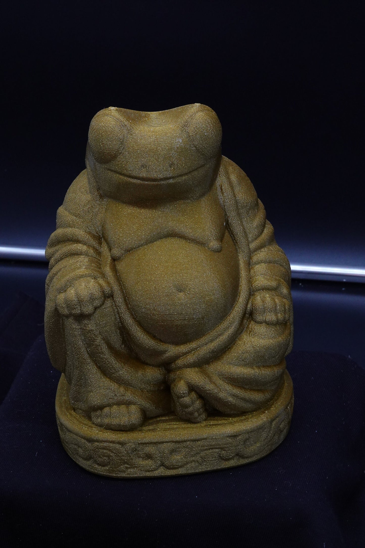 Frog Buddha, Frog and Toad, Buddha Statue, Buddha with Animals