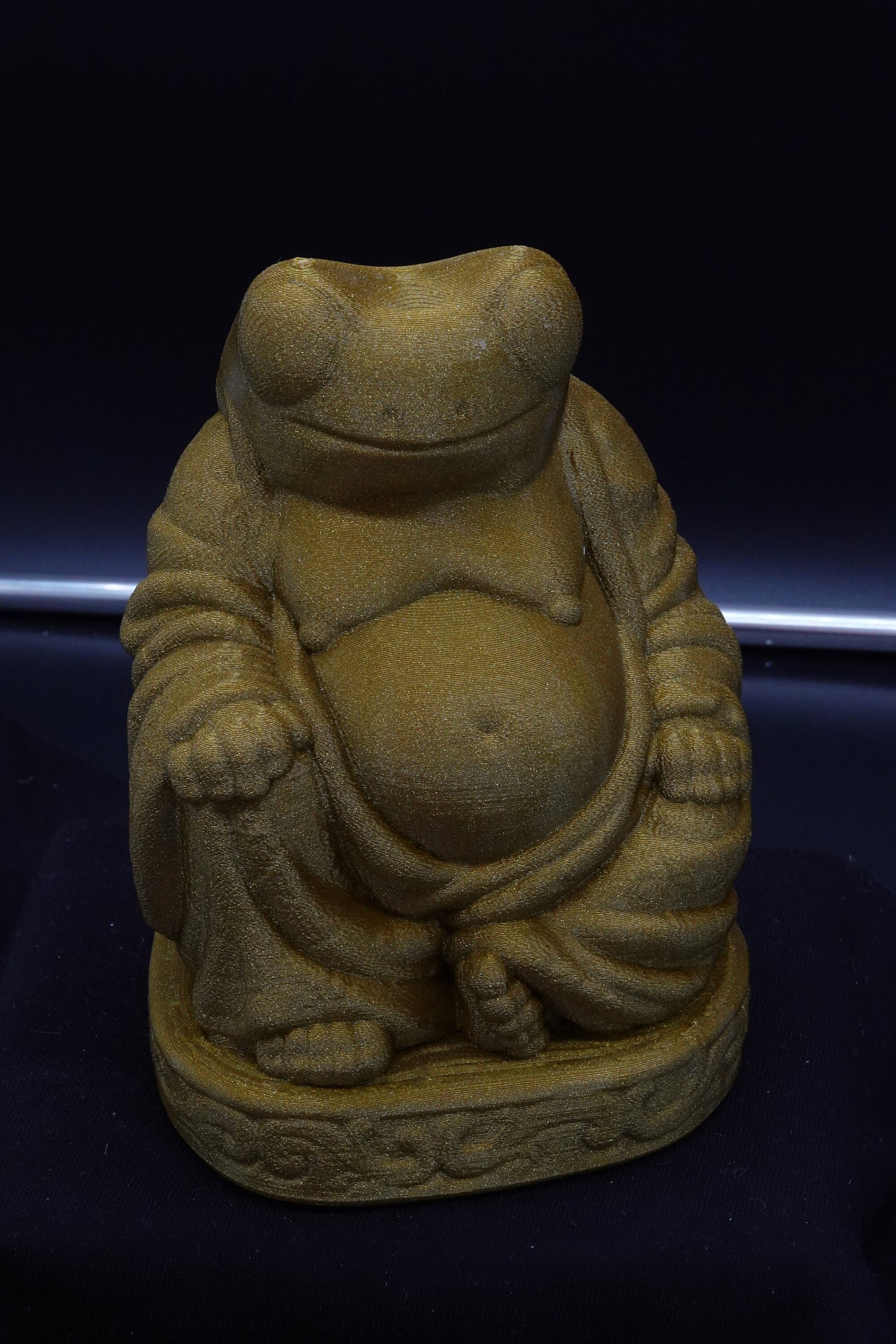 Frog Buddha, Frog and Toad, Buddha Statue, Buddha with Animals