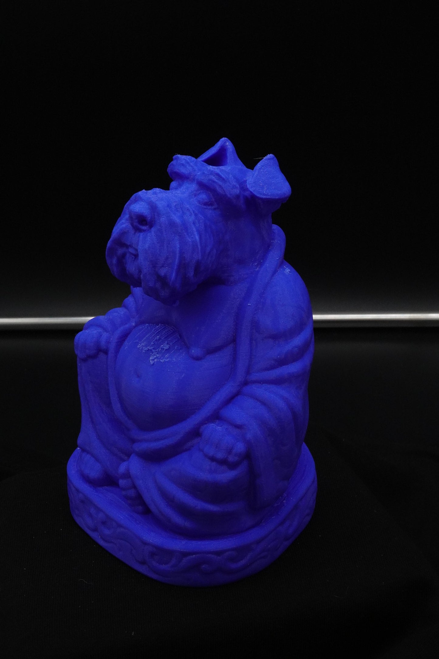 Schnauzer Buddha, Schnauzer Gifts, Schnauzer Mom, Buddha Statue