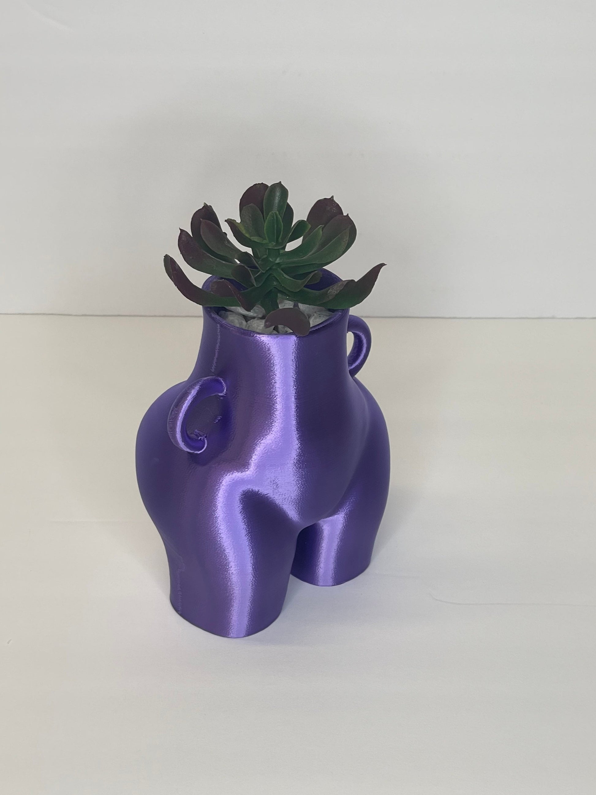 Butt Vase Succulent Planter, Butt Planter, Bootie, Pots for Plants, Woman Body Planters