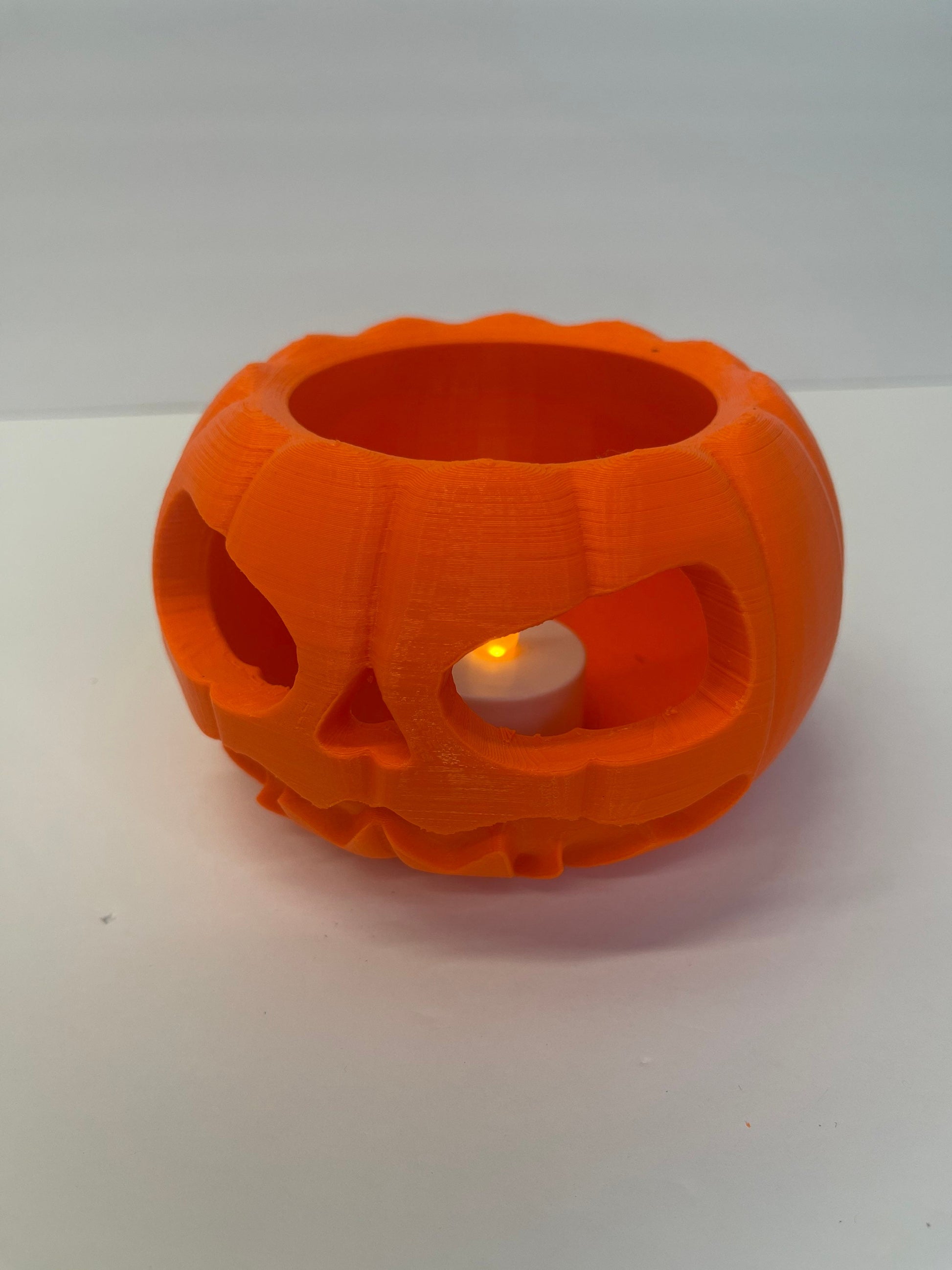 Jack-O-Lantern, Candle Holder, Pumpkin Decor, Halloween, Gag Gift, Desk Decor, Home Decor