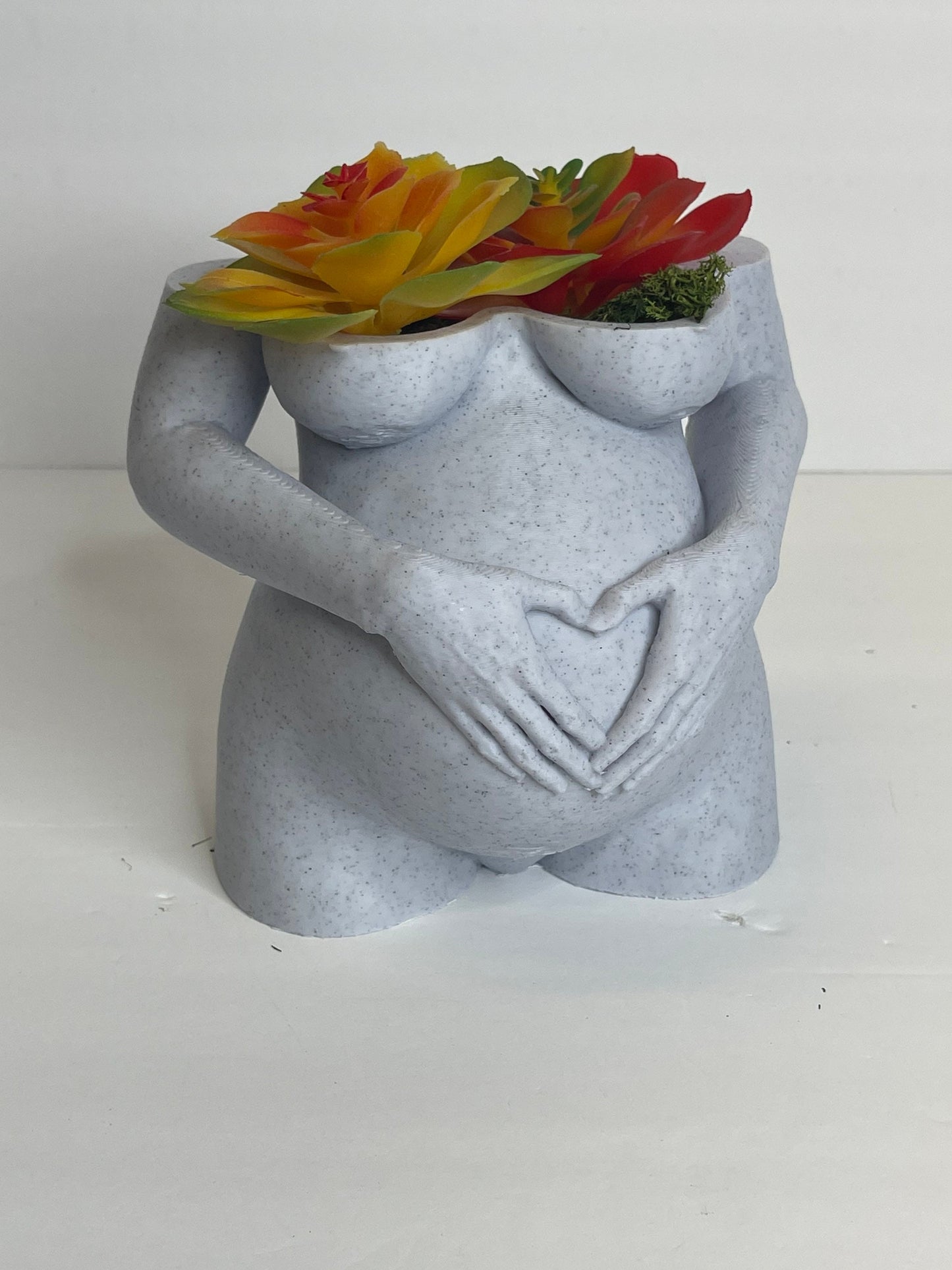 Pregnant Body Planter, Mothers Day Planter, Mom to Be Gift, Pregnant Pot, Goddess Planter, Midwife Gift