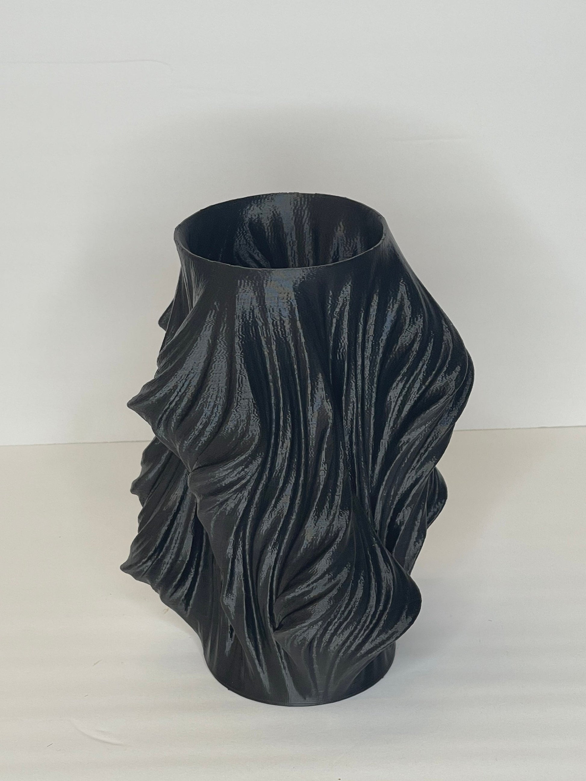 Abstract Vase, Wavy Planter/Vase, Geometric Vase