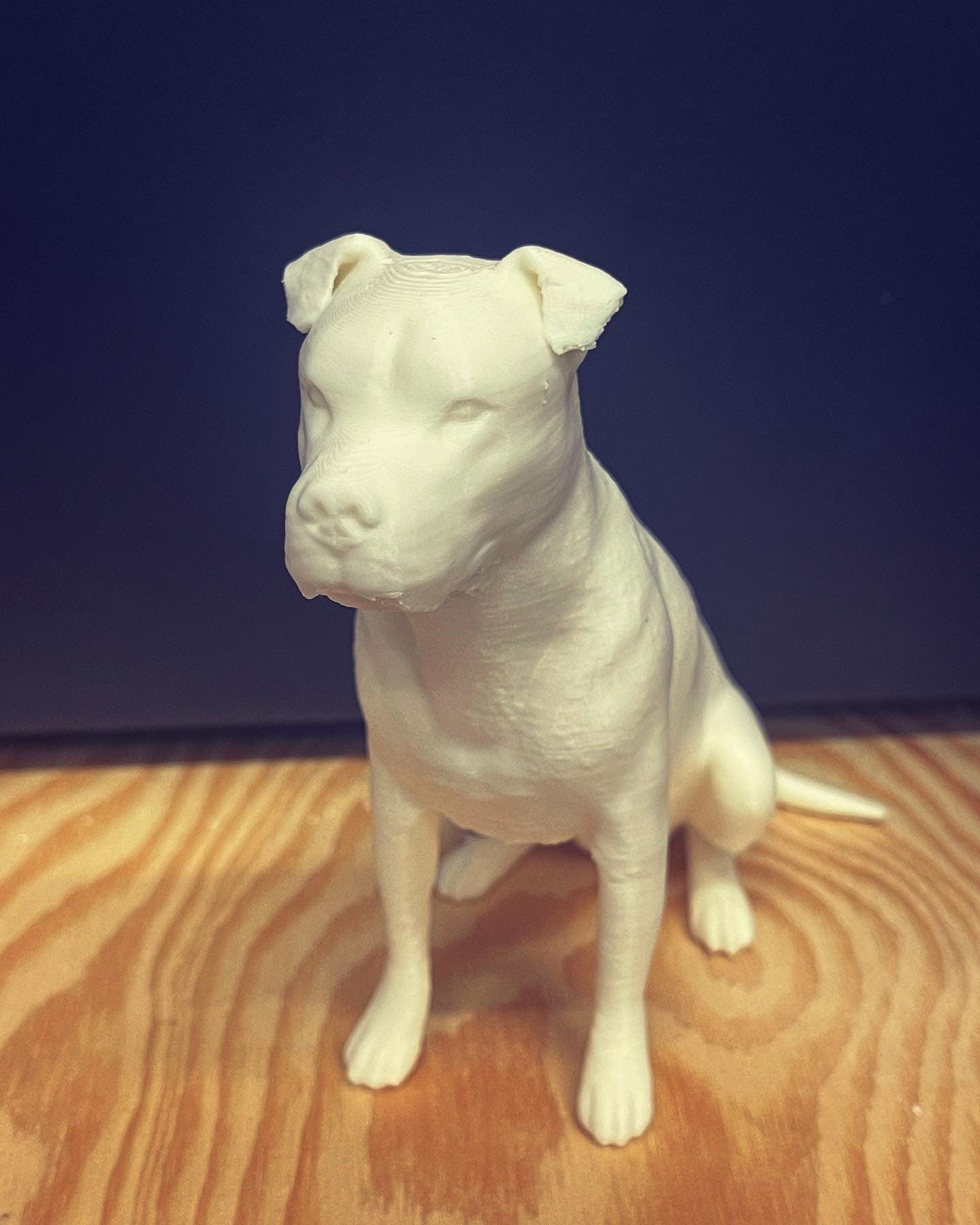 Pitbull with Ears, Pitbull Gifts, Pitbull Mom, Pittie Mom, Pitbull Statue,