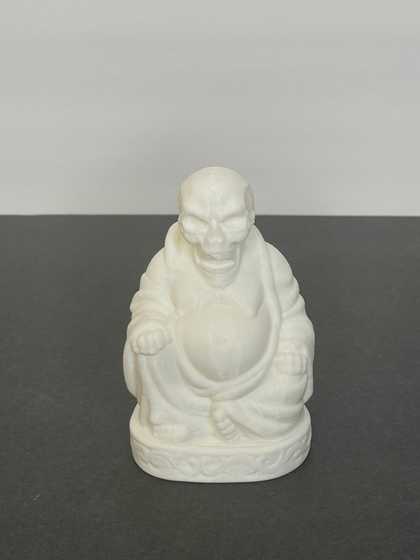 Skull Buddha, Skull Head, Buddha Statue, Skull Decor