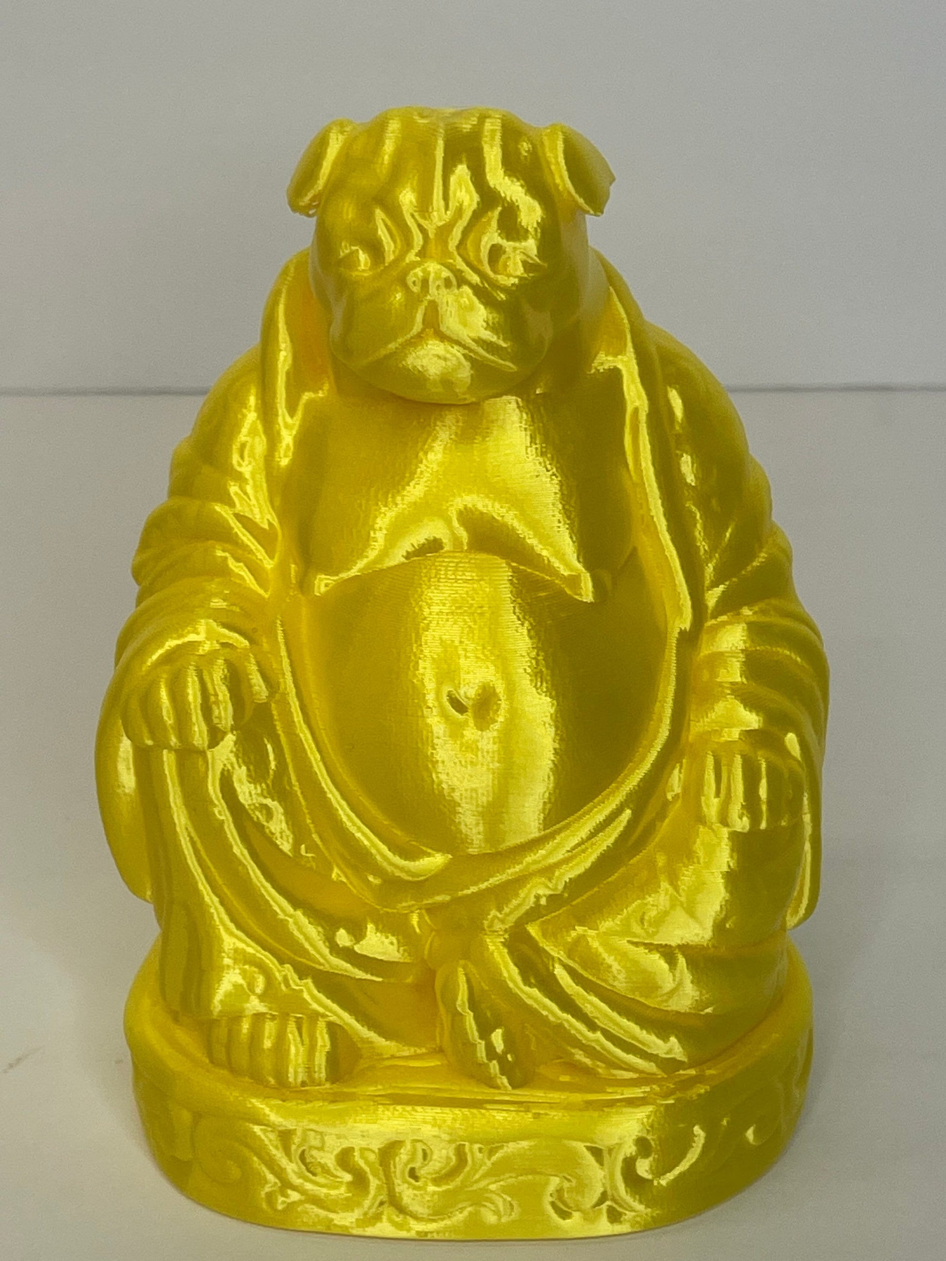 Pug Buddha, Buddha Statue, Pug Gifts, Pug Mom, Pug Art