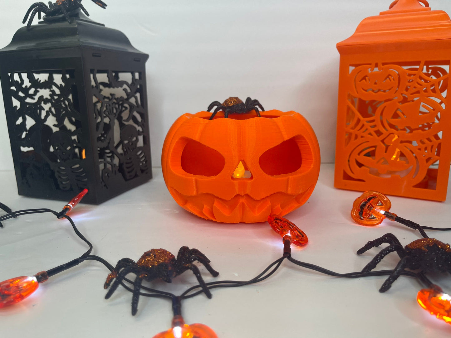 Jack-O-Lantern, Candle Holder, Pumpkin Decor, Halloween, Gag Gift, Desk Decor, Home Decor