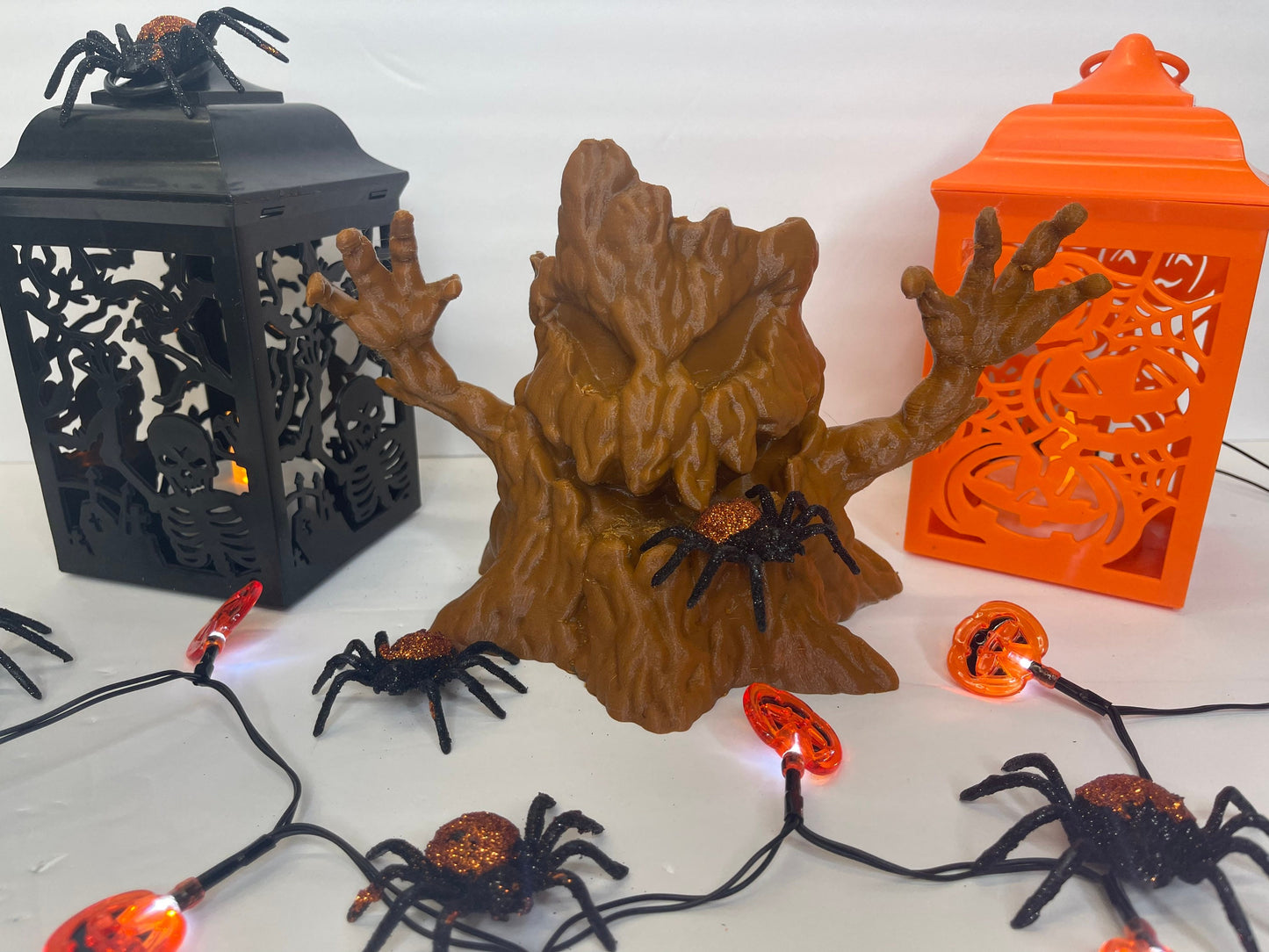 Spooky Tree Stump, Halloween Decor, Desk Decor, Home Decor, Halloween Party