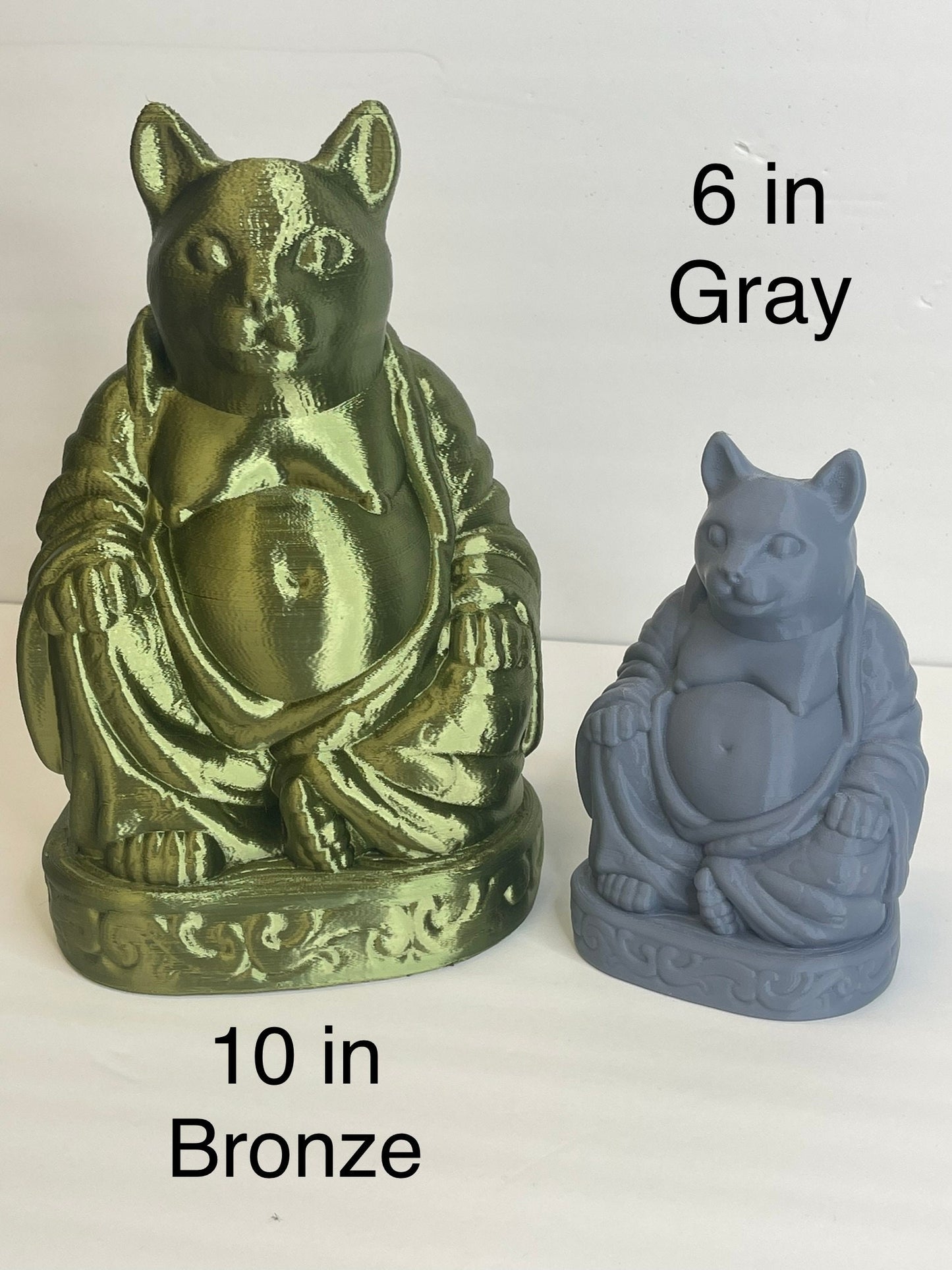 Cat Buddha Statue, Buddha Statue, Cat Gifts, Cat Mom