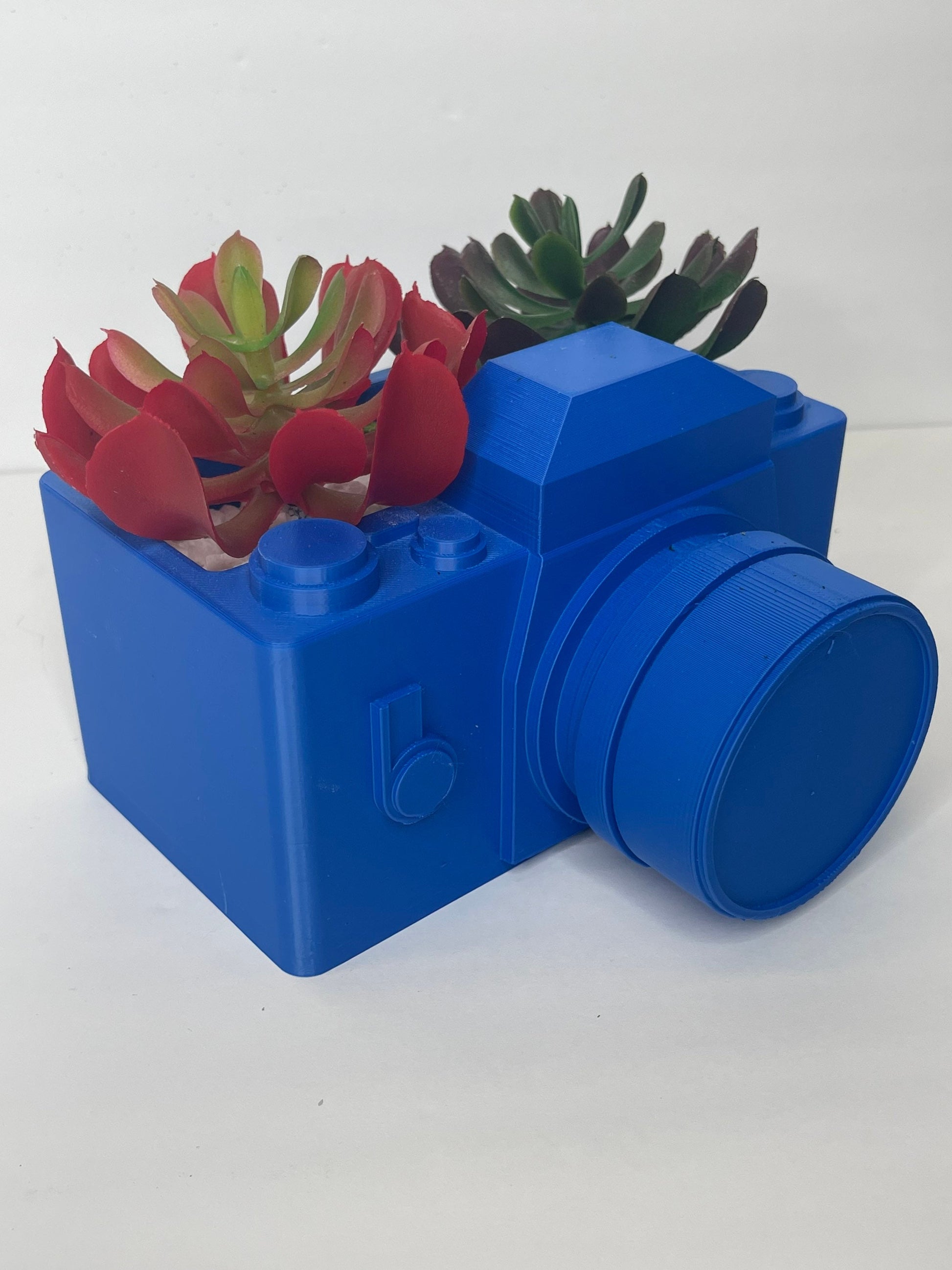 Camera Planter, Pots for Plants, Camera Flowers