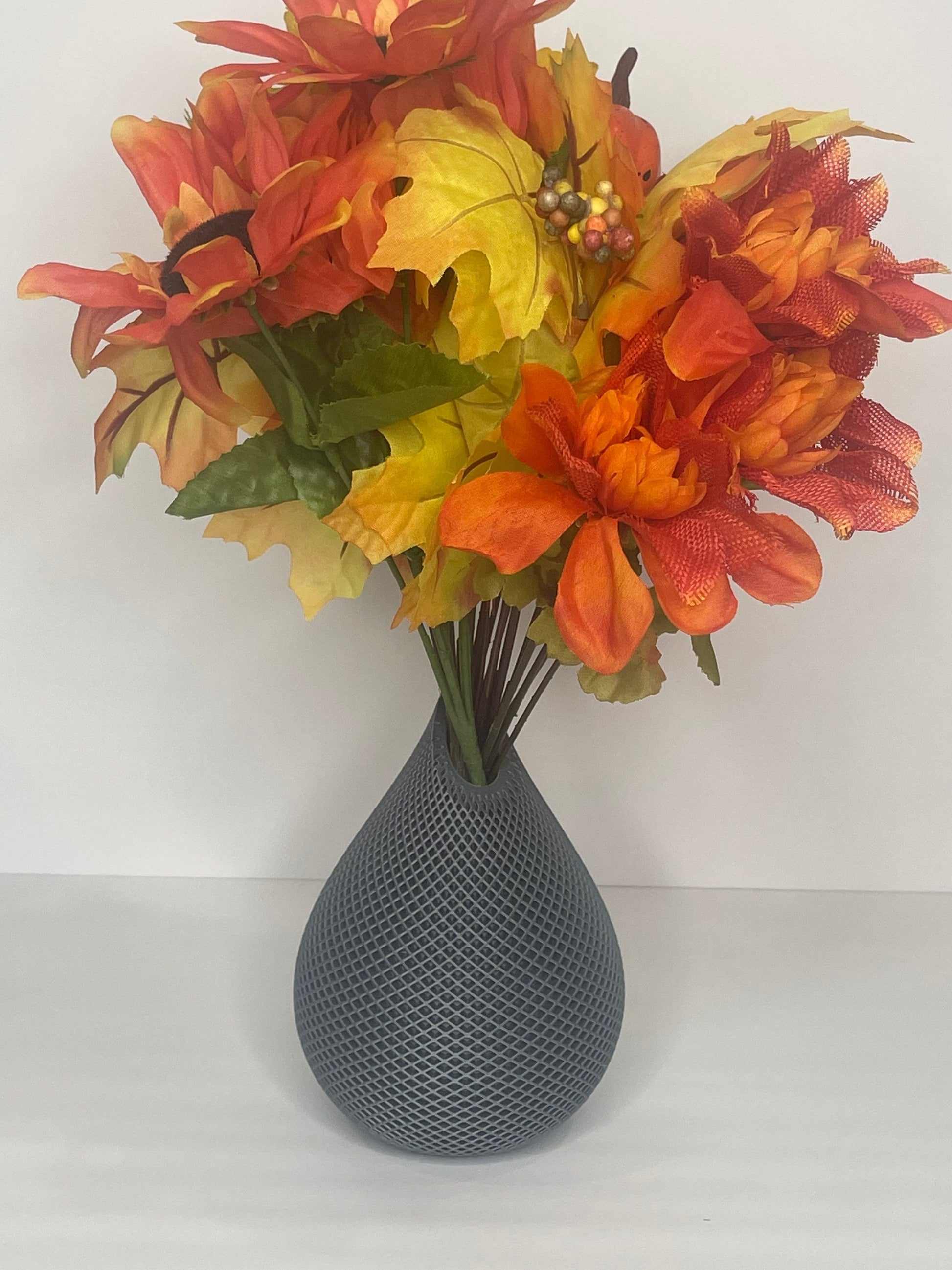 Bee Hive Vase, Artificial Flowers, Dried Flowers Vase, Home Gifts, Housewarming Gifts, Textured Geometric Vae