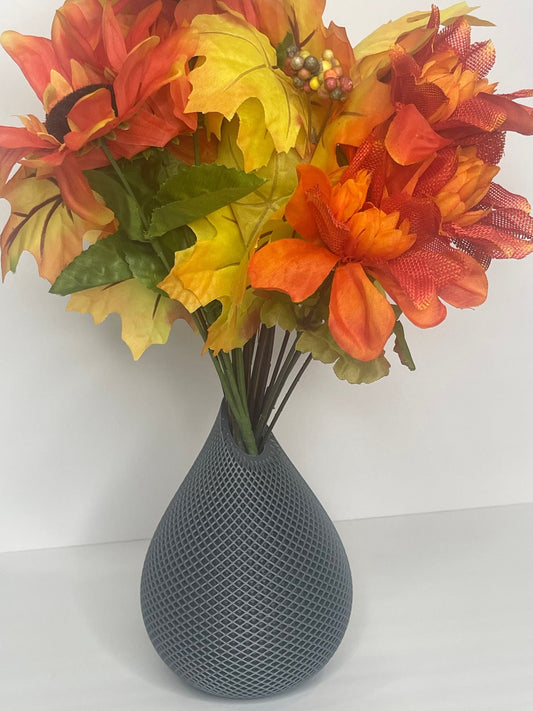 Bee Hive Vase, Artificial Flowers, Dried Flowers Vase, Home Gifts, Housewarming Gifts, Textured Geometric Vae