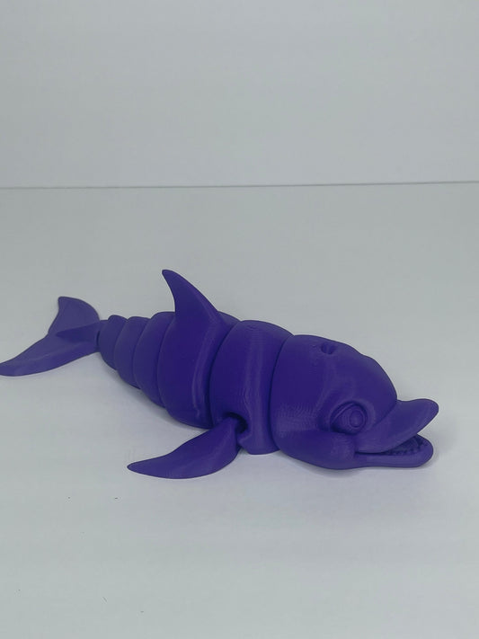 Articulated Dolphin, Sensory Toys, Fidget Toys, Dolphin Gifts