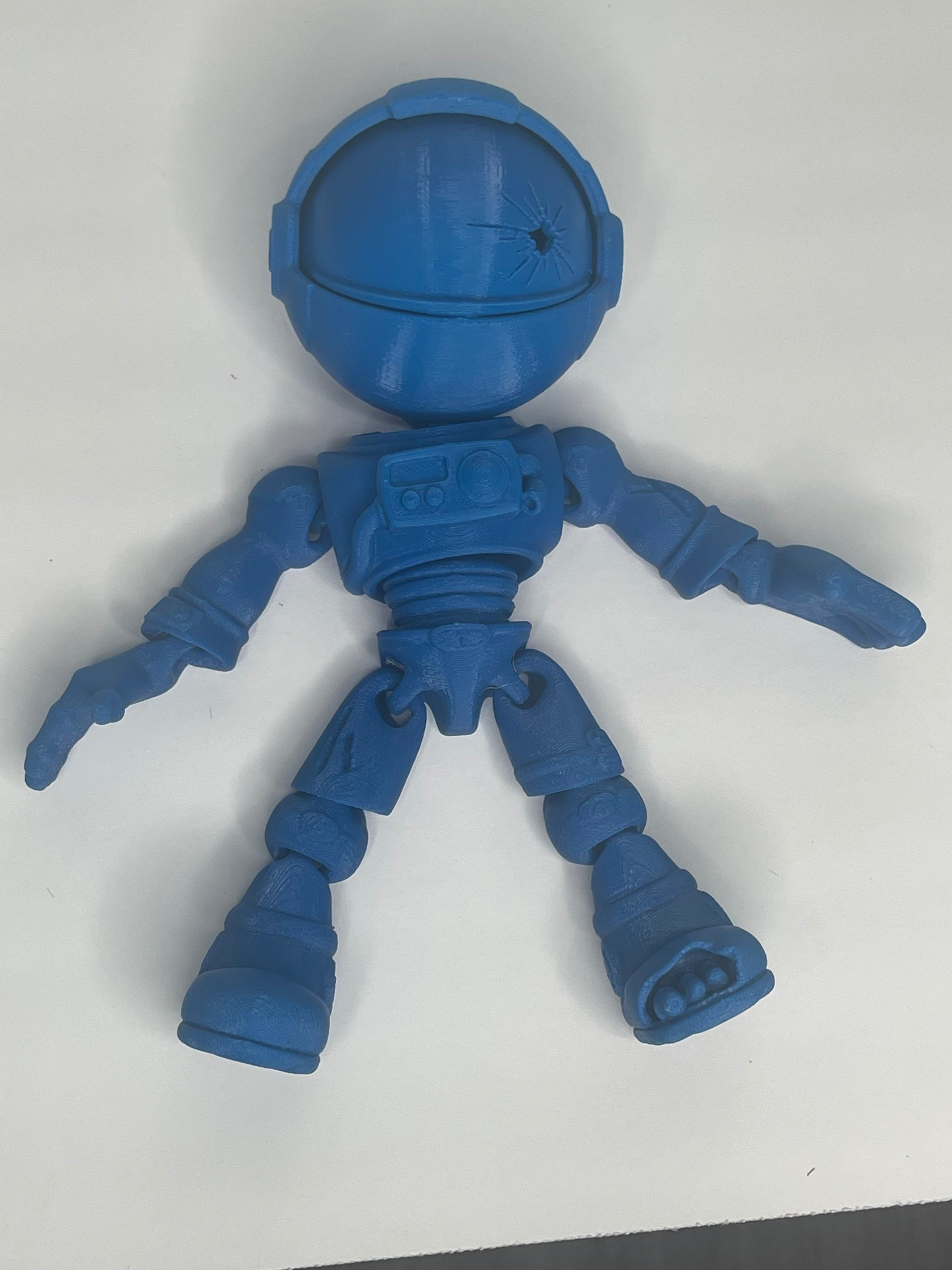 Articulated Skeleton Astronaut, Fidget Toy, Sensory Toy, Astronaut Gift