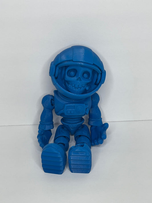Articulated Skeleton Astronaut, Fidget Toy, Sensory Toy, Astronaut Gift