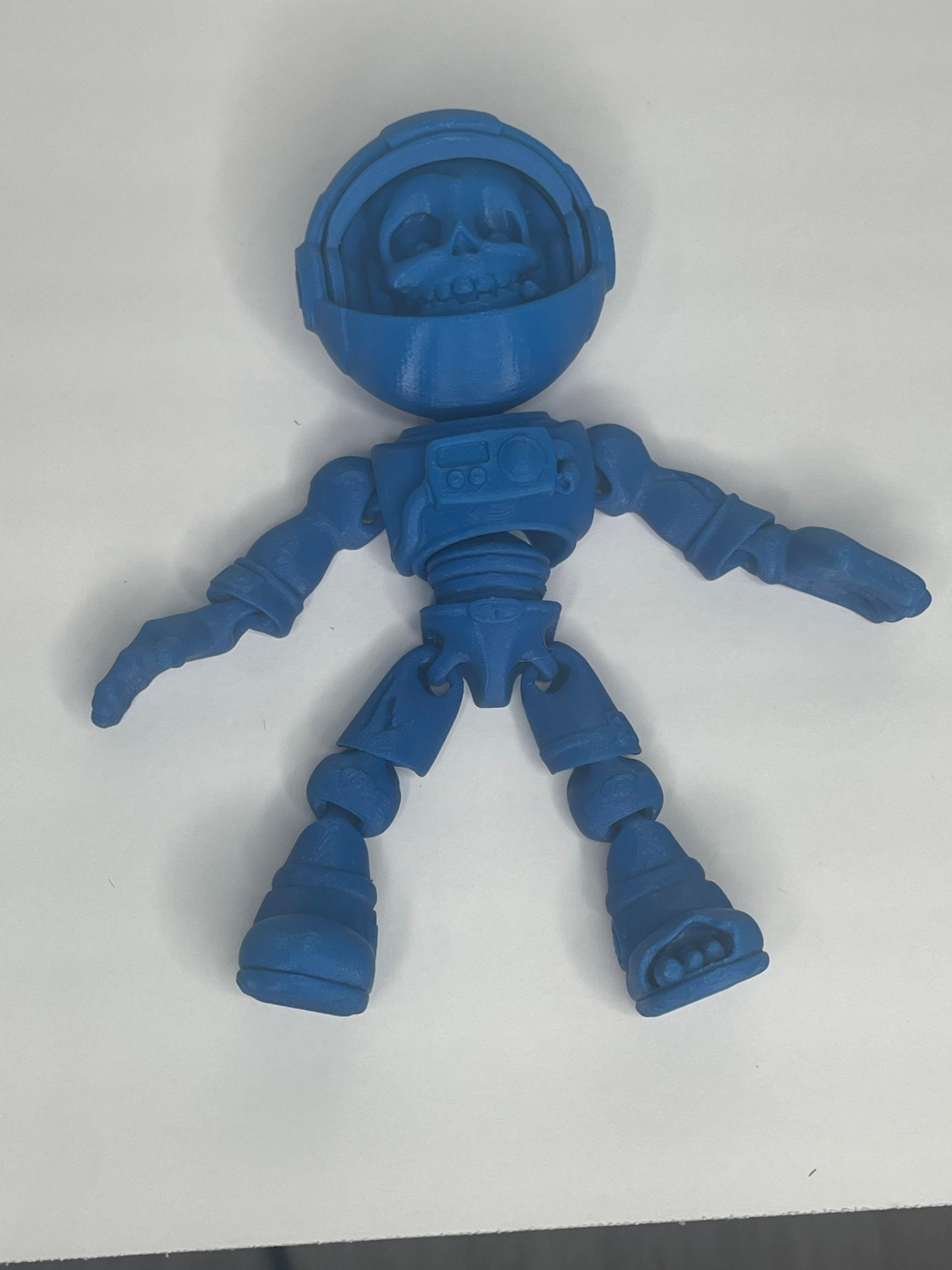 Articulated Skeleton Astronaut, Fidget Toy, Sensory Toy, Astronaut Gift