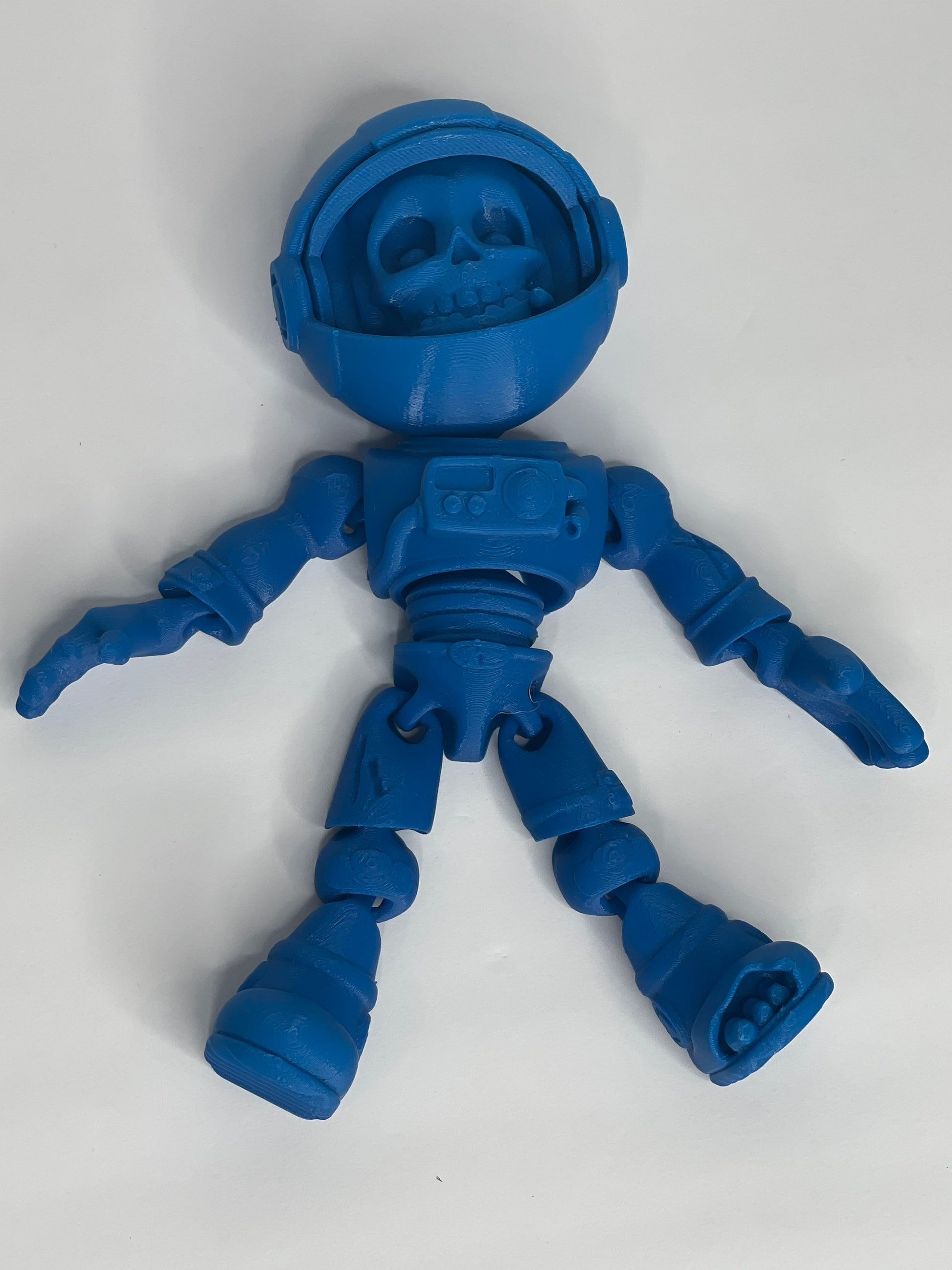 Articulated Skeleton Astronaut, Fidget Toy, Sensory Toy, Astronaut Gift