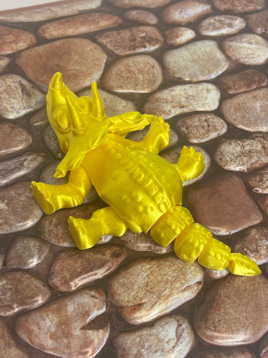 Articulated Triceratops, Dinosaur Toys, Fidget Toys, Sensory Toys, Gifts