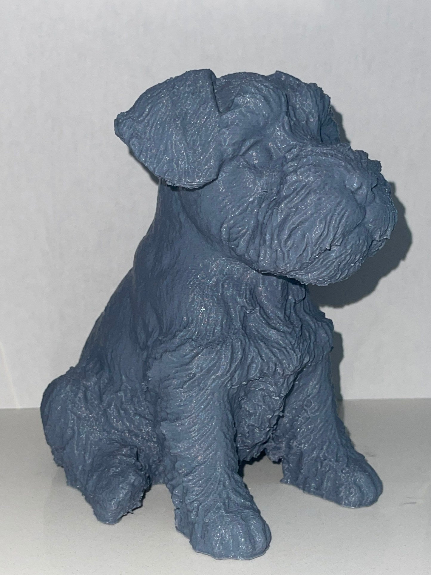 Mini Schnauzer, Mini Schnauzer Statue, Dog Statues, Schnauzer Gifts,