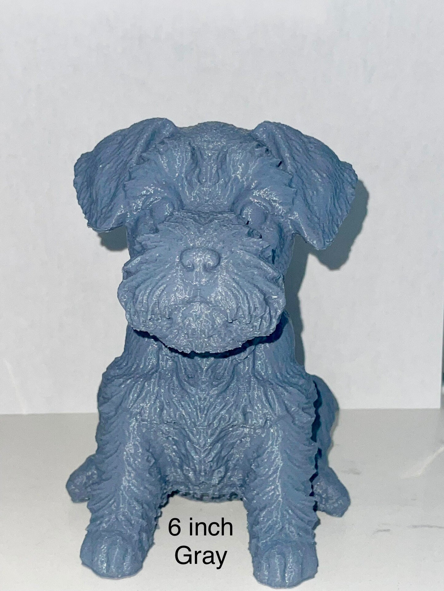 Mini Schnauzer, Mini Schnauzer Statue, Dog Statues, Schnauzer Gifts,