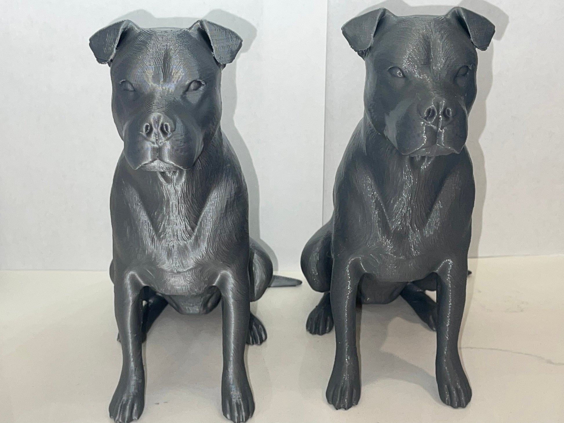 Pitbull with Ears, Pitbull Gifts, Pitbull Mom, Pittie Mom, Pitbull Statue,