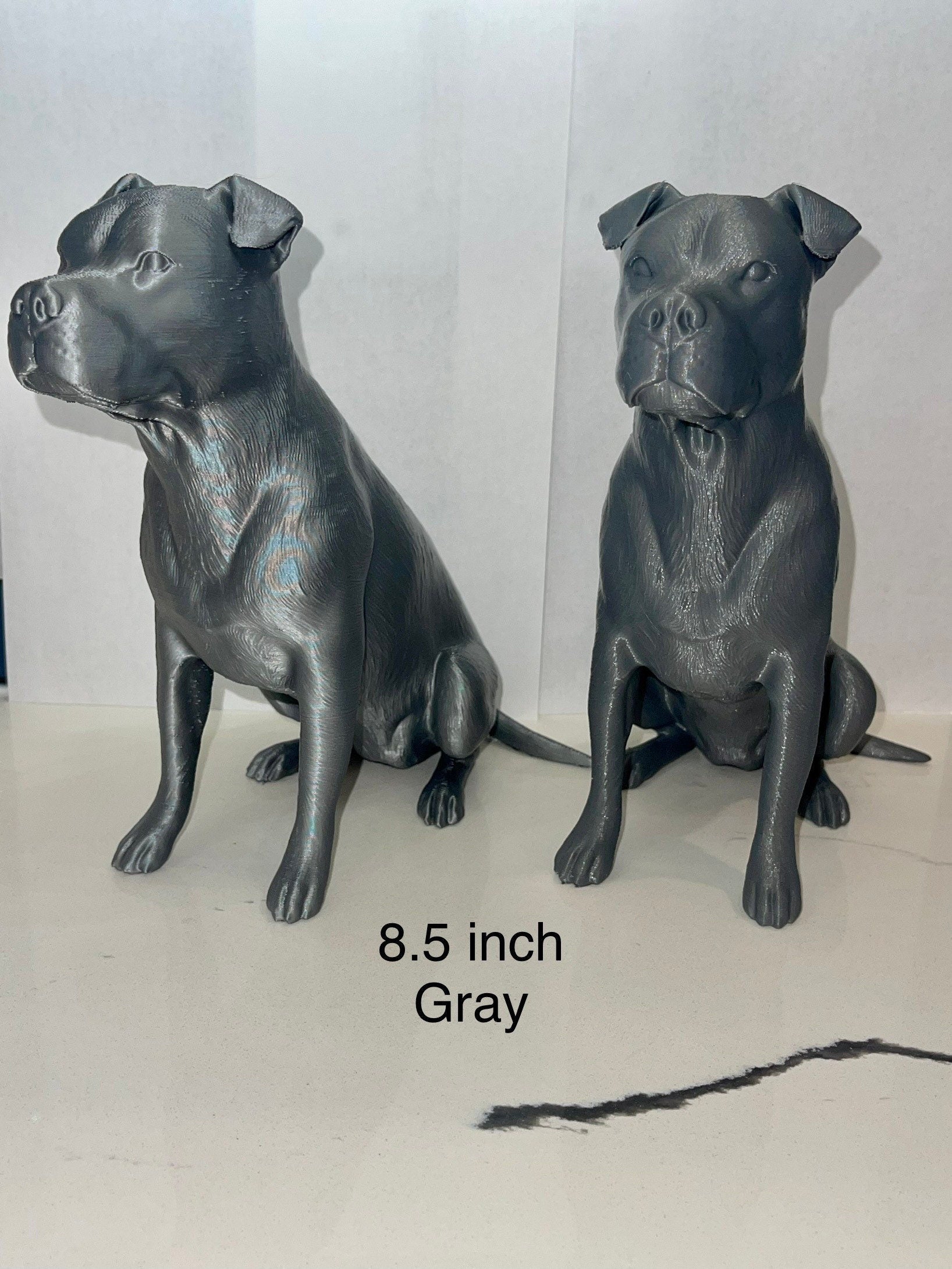 Pitbull with Ears, Pitbull Gifts, Pitbull Mom, Pittie Mom, Pitbull Statue,