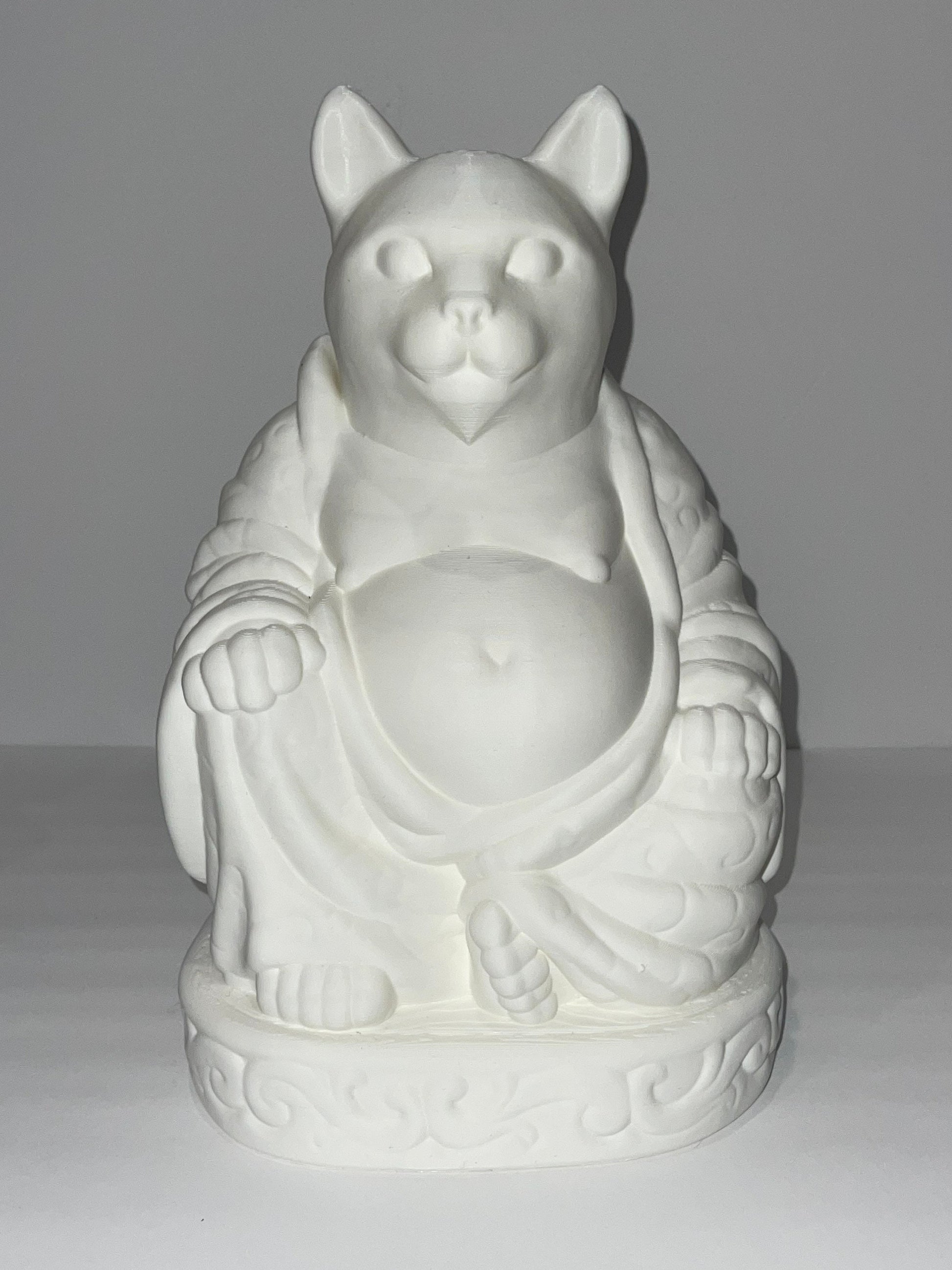 Cat Buddha Statue, Buddha Statue, Cat Gifts, Cat Mom