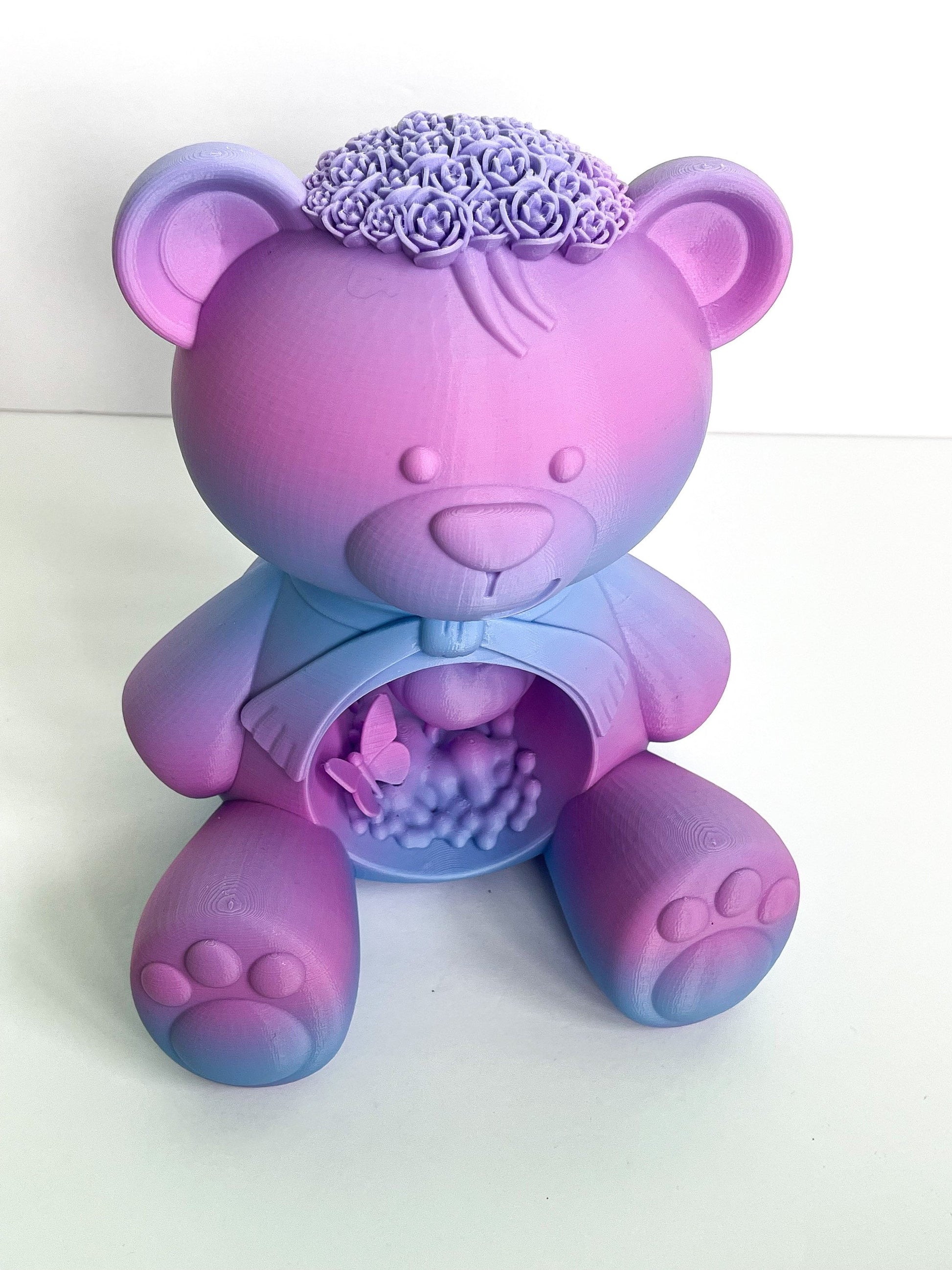 Teddy Bear, Ornamental Teddy Bear Statue, Valentines Day Teddy Bear, Kids Room Decor