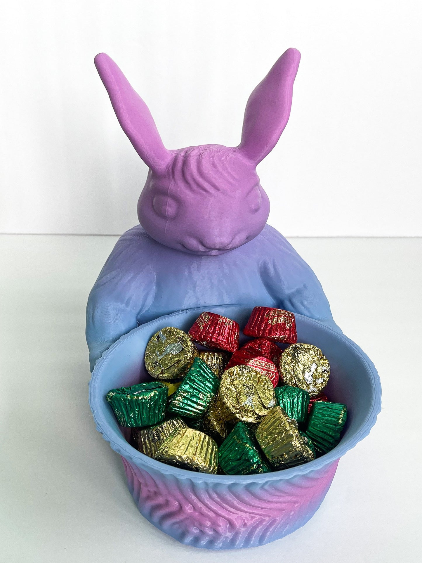 Easter Bunny, Bunny Candy Dish, Easter Bunny Decor,