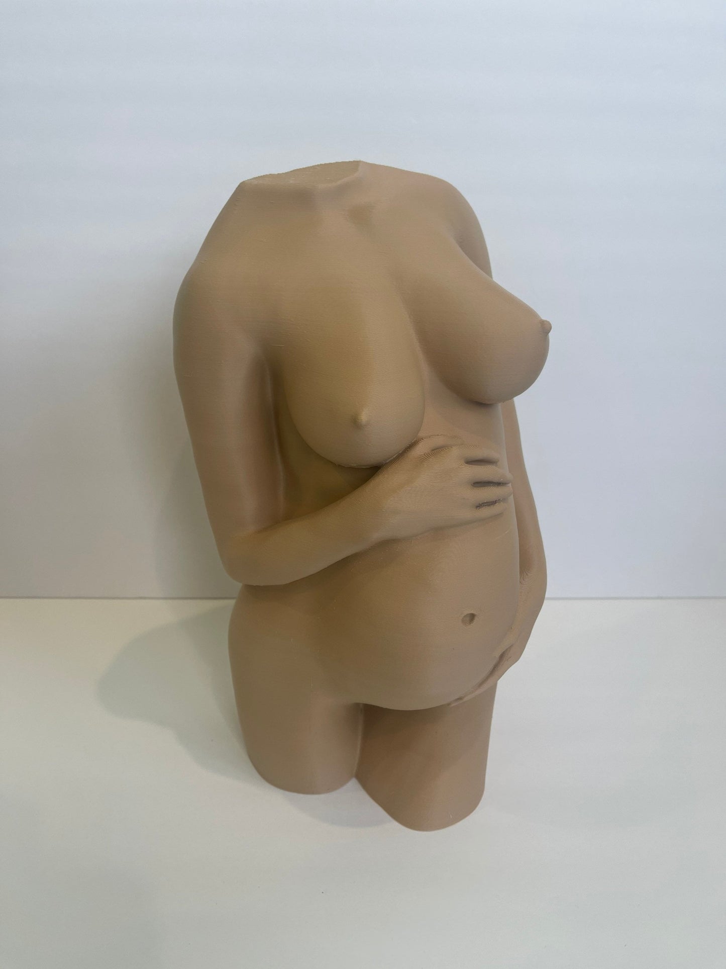 Pregnant Body Sculpture, Mother's Day Gift, Mom to Be Gift, Goddess Sculpture, Midwife Gift