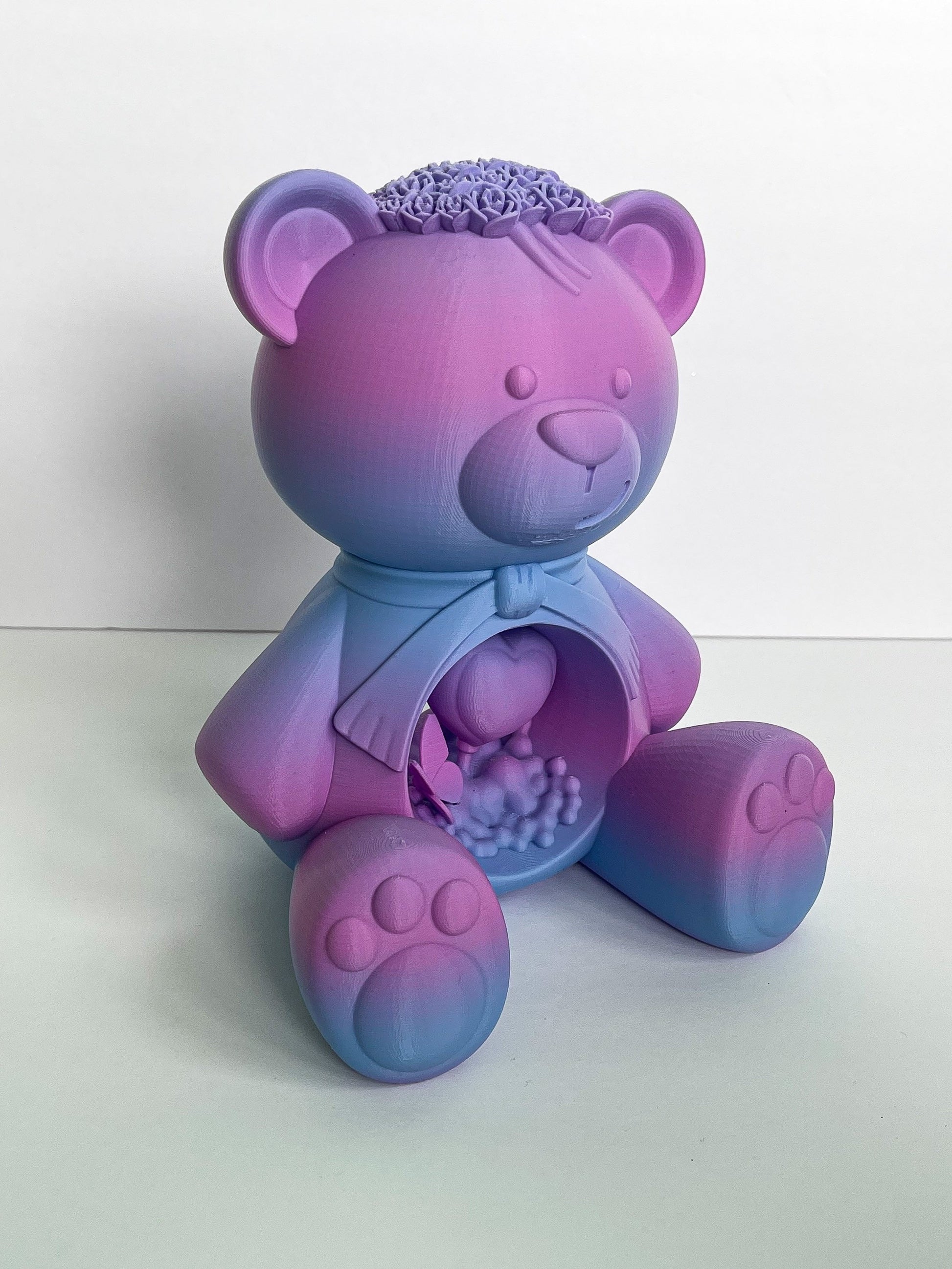 Teddy Bear, Ornamental Teddy Bear Statue, Valentines Day Teddy Bear, Kids Room Decor