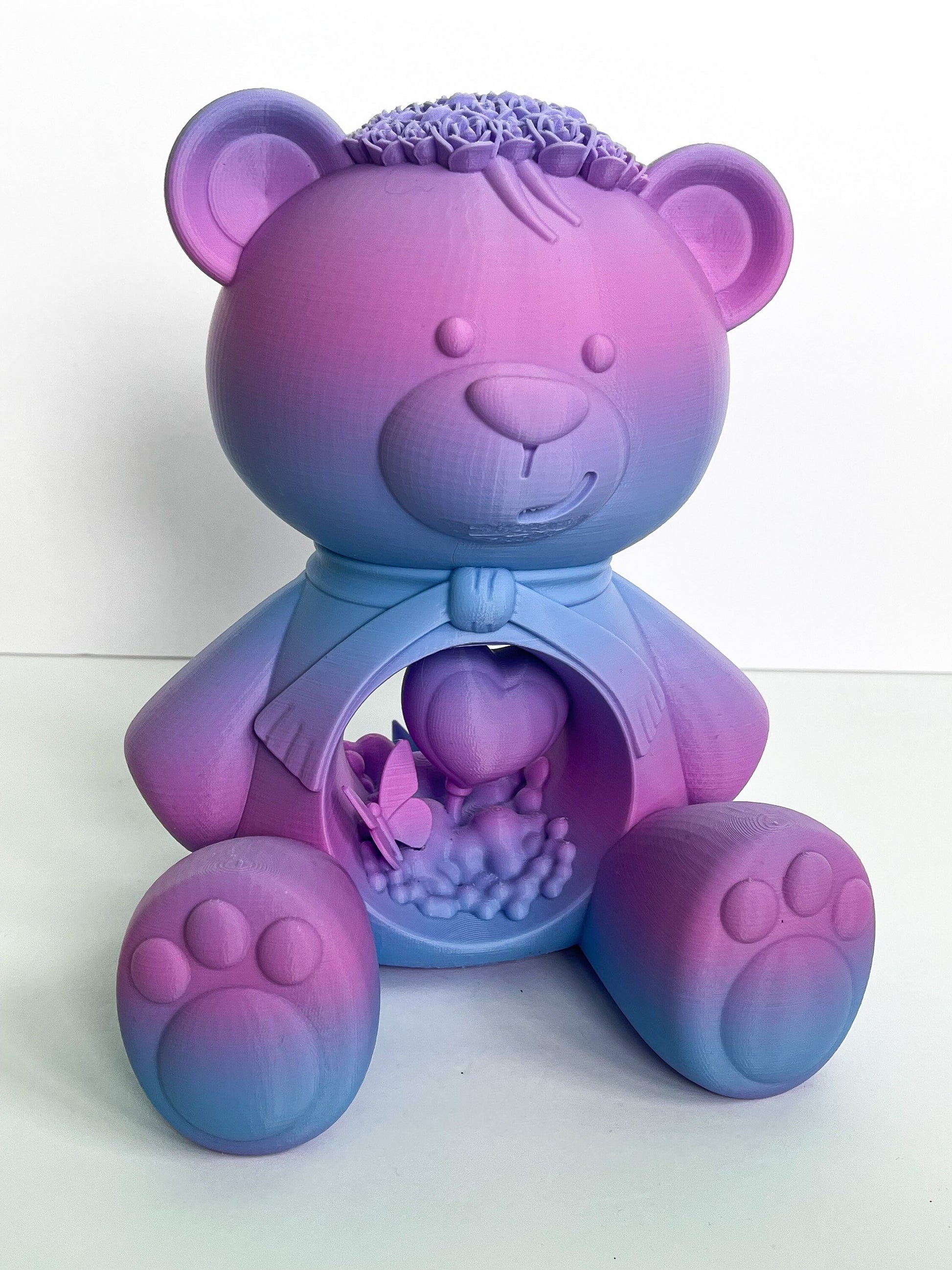 Teddy Bear, Ornamental Teddy Bear Statue, Valentines Day Teddy Bear, Kids Room Decor