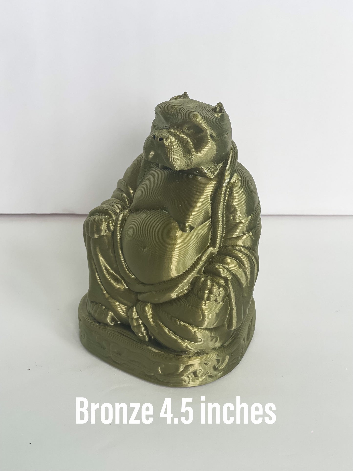 Pitbull Buddha, Pitbull Gifts, Pitbull Mom, Pitbull with Cropped Ears, Buddha Statues