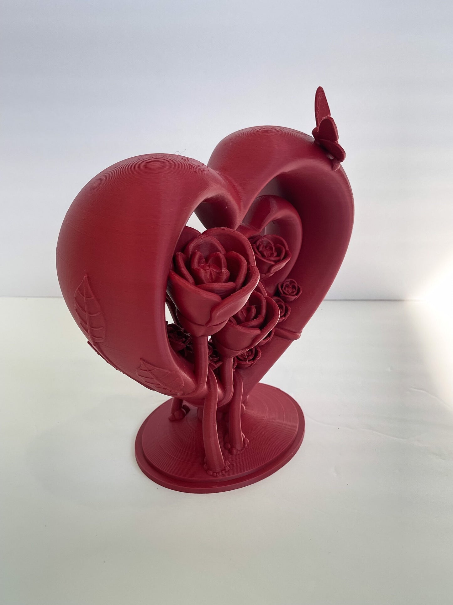 Mother's Day Gift, Anniversary Gift, Gift for Her, Heart with Roses