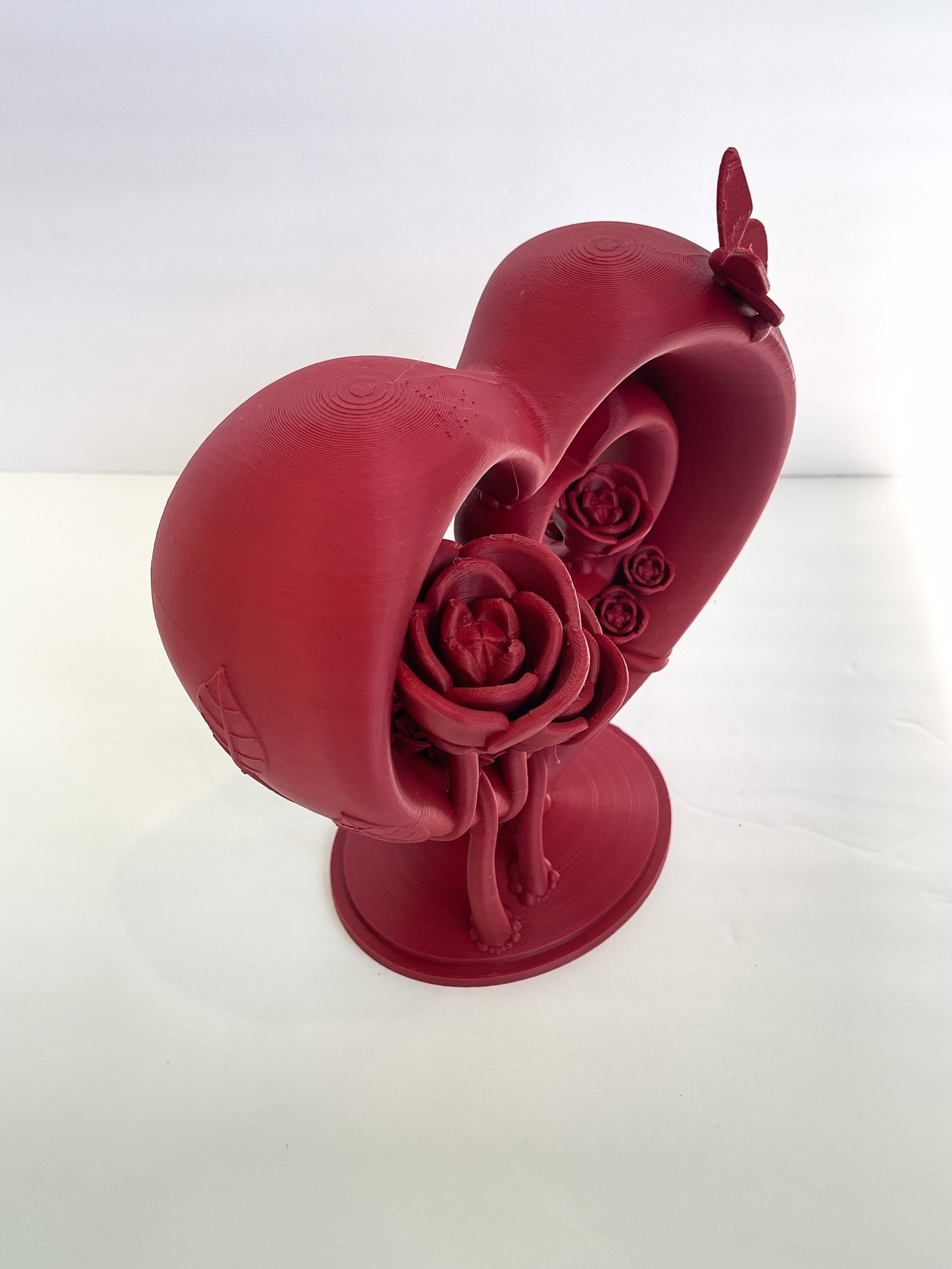 Mother's Day Gift, Anniversary Gift, Gift for Her, Heart with Roses