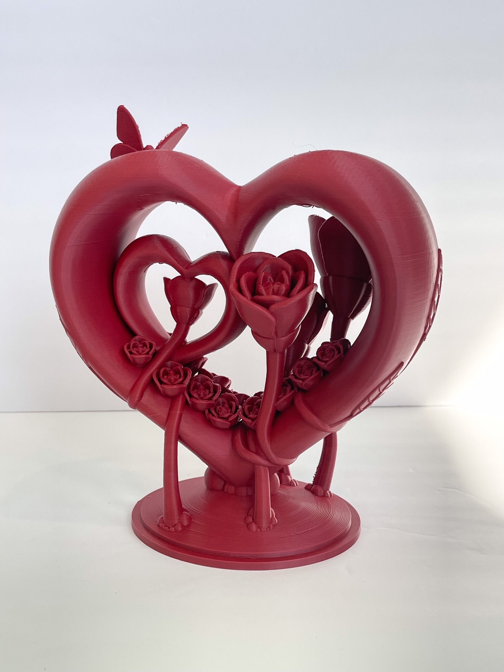 Mother's Day Gift, Anniversary Gift, Gift for Her, Heart with Roses