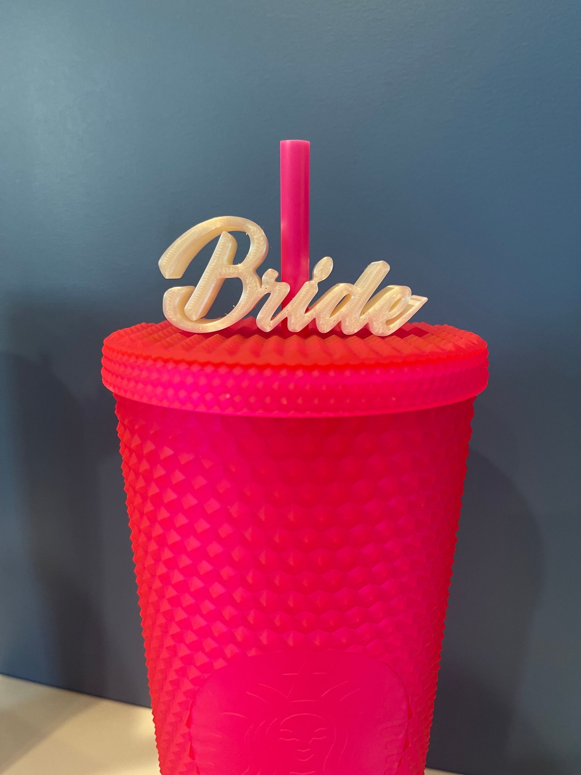 Bride & Groom Straw Buddy | Party Favors | Bachelorette/Bachelor