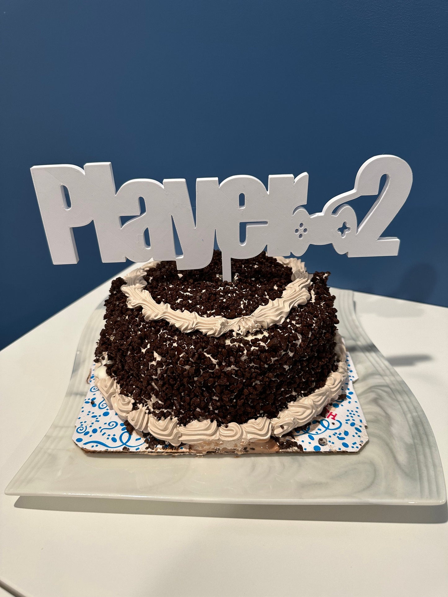 Player 1 / Player 2 Cake Topper | Gaming Party | Birthday Party