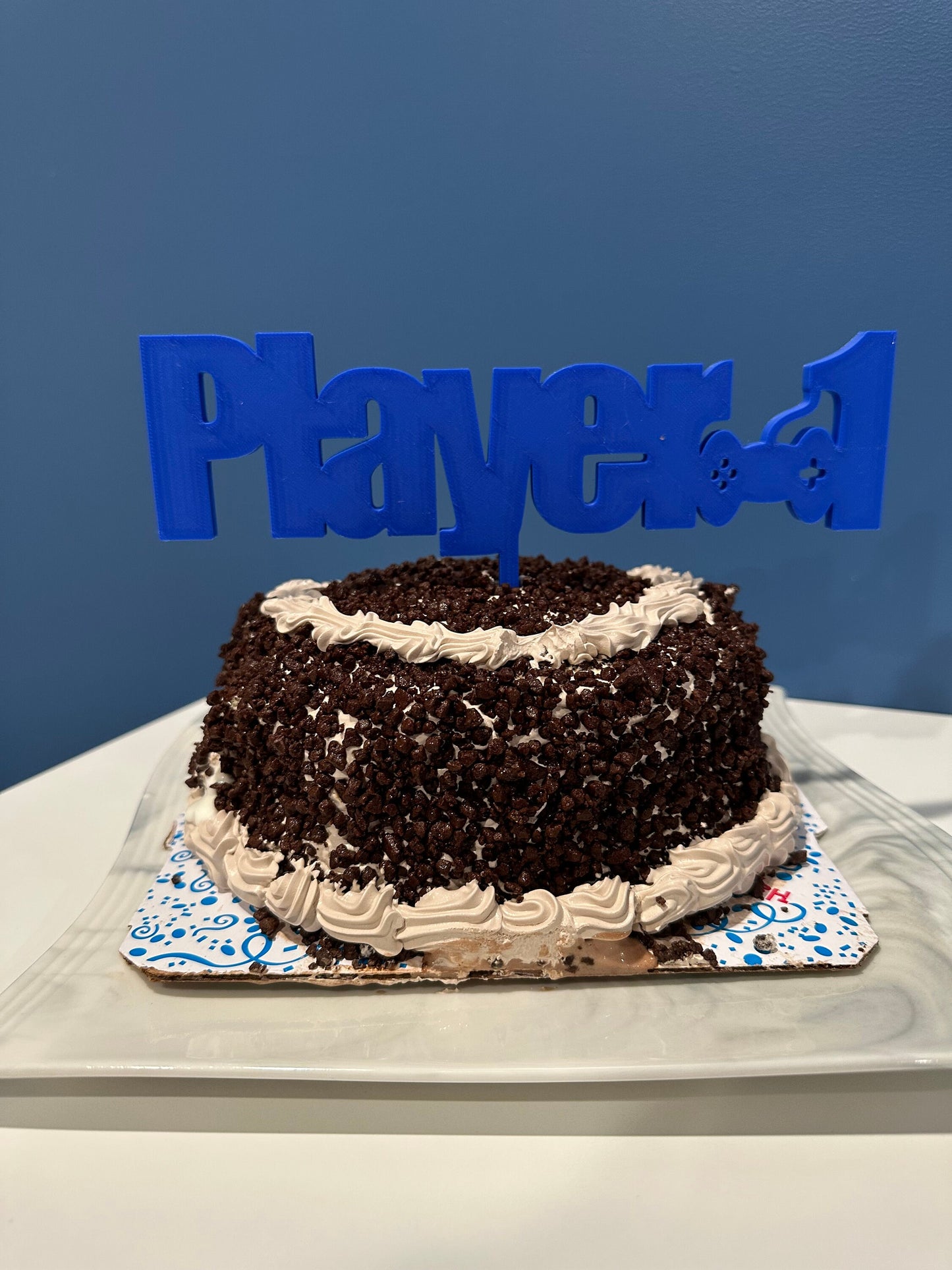 Player 1 / Player 2 Cake Topper | Gaming Party | Birthday Party