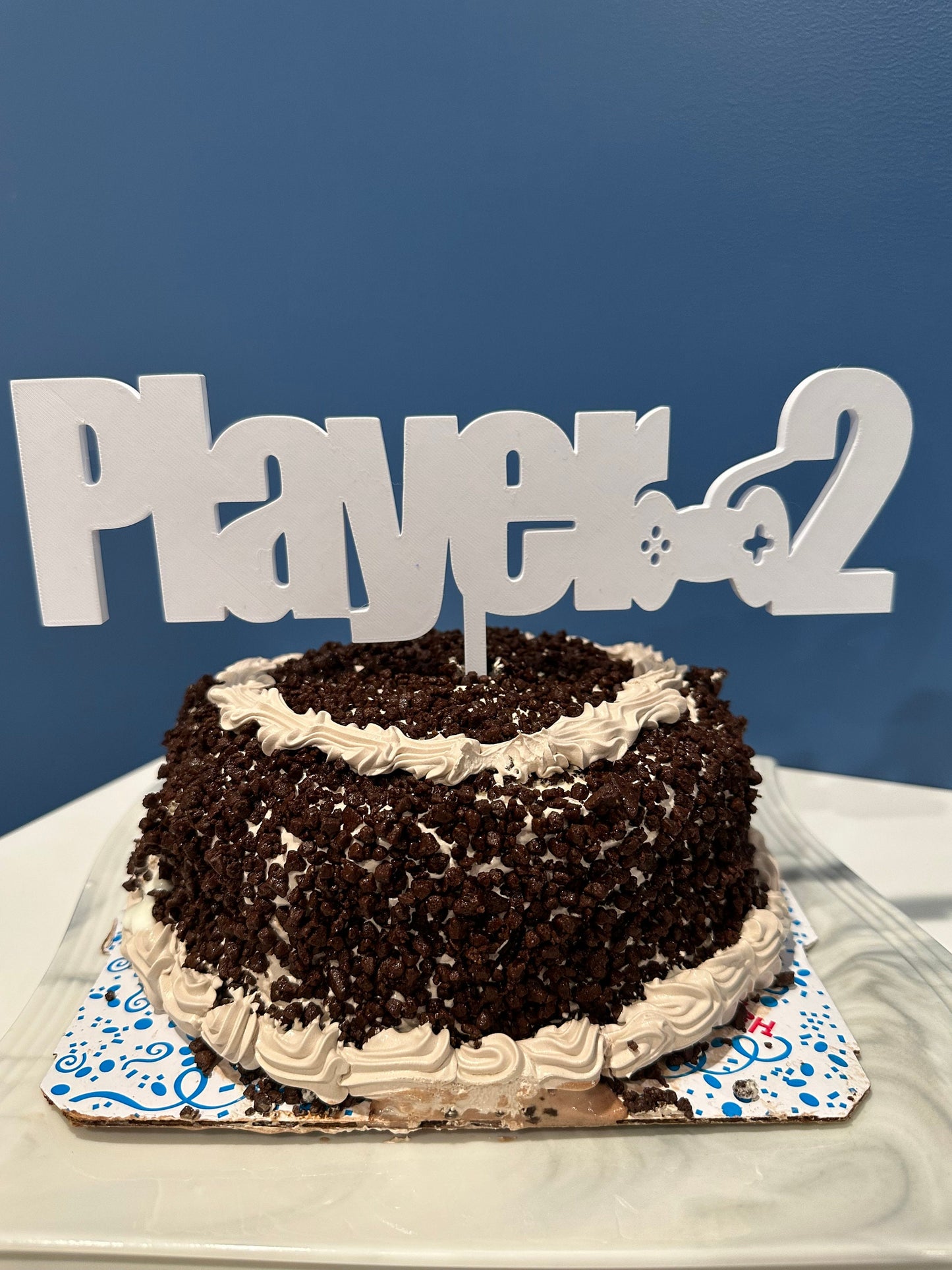 Player 1 / Player 2 Cake Topper | Gaming Party | Birthday Party