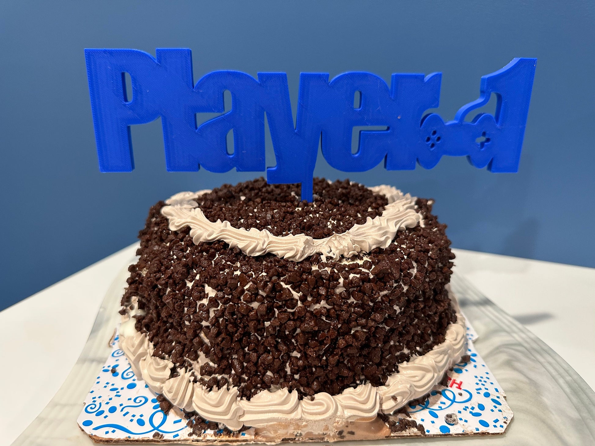 Player 1 / Player 2 Cake Topper | Gaming Party | Birthday Party