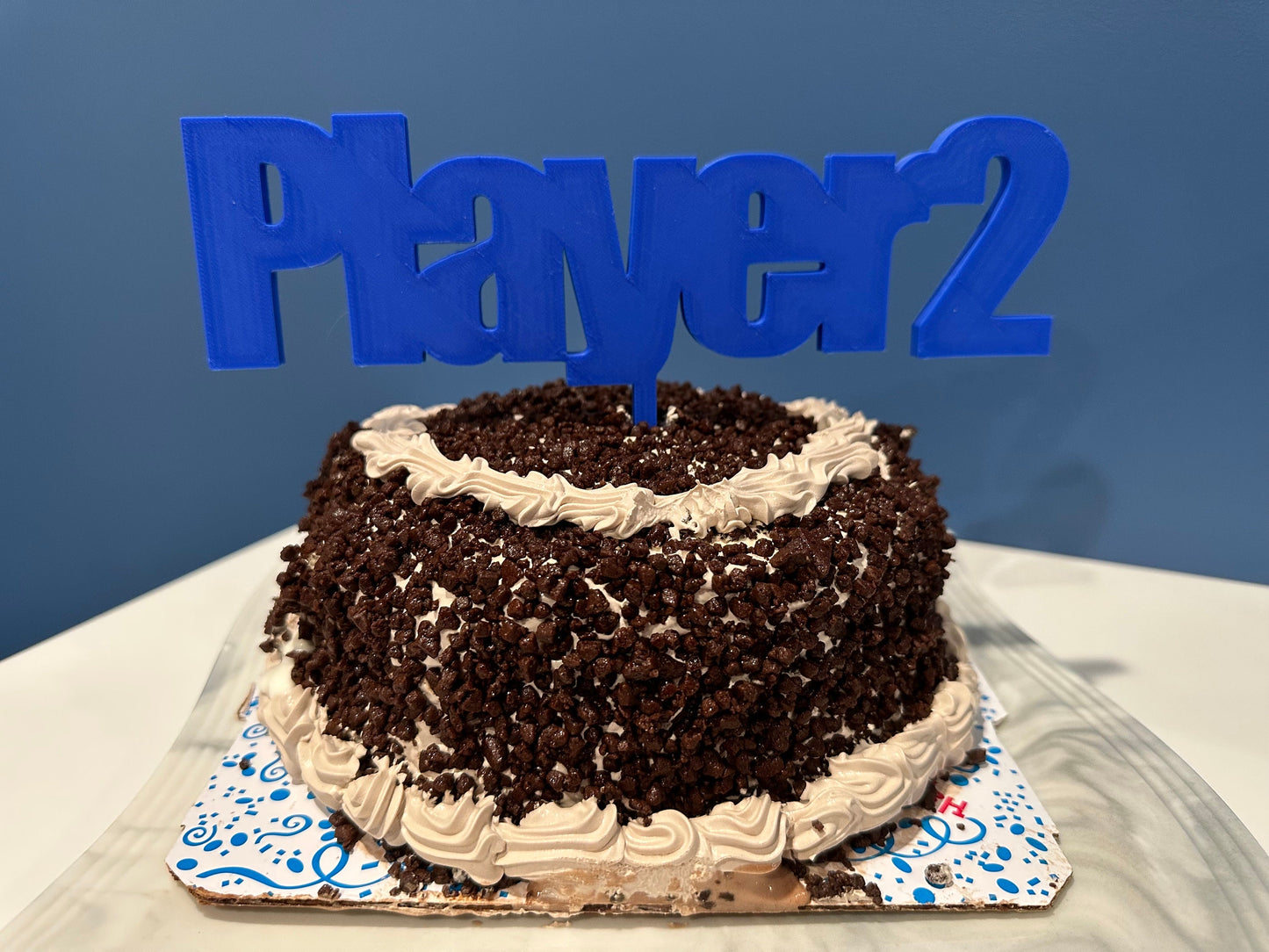 Player 1 / Player 2 Cake Topper | Gaming Party | Birthday Party