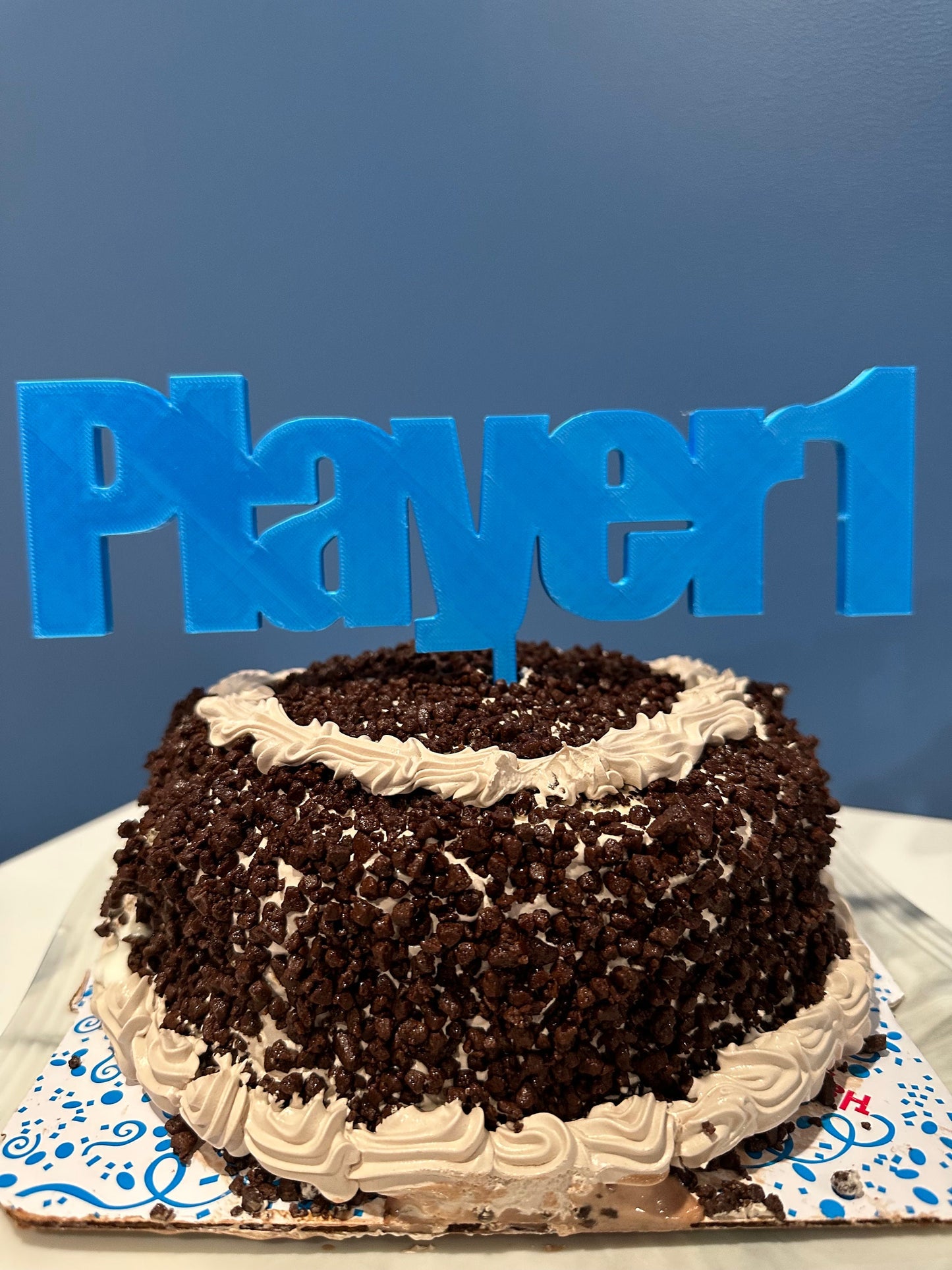 Player 1 / Player 2 Cake Topper | Gaming Party | Birthday Party