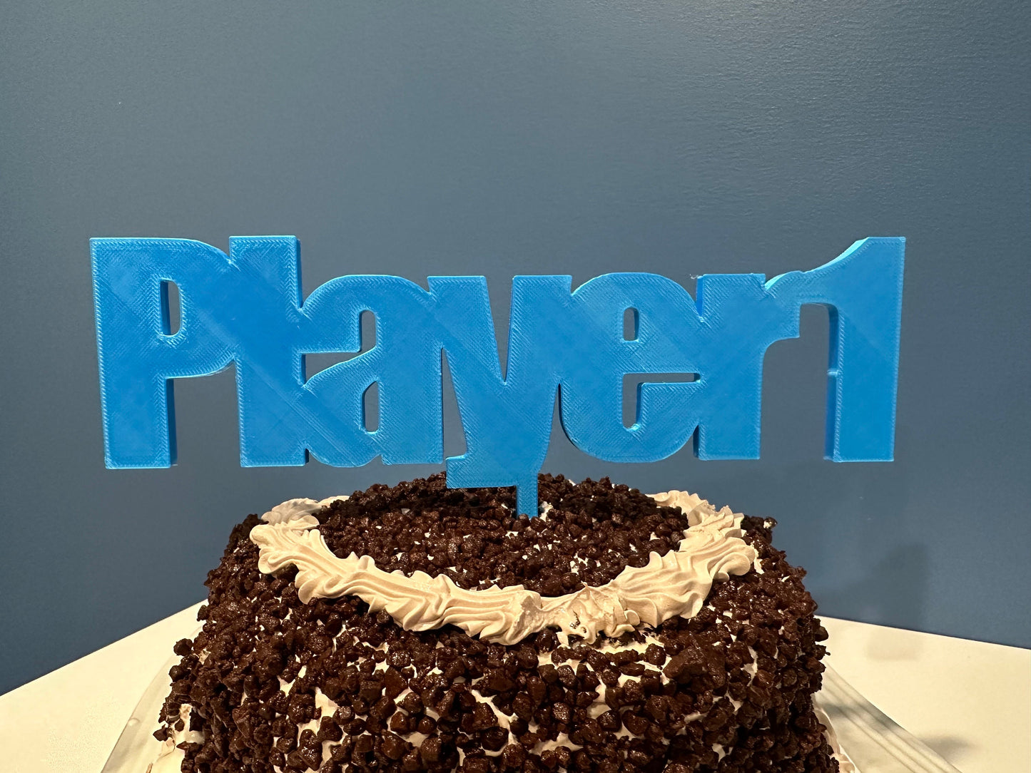 Player 1 / Player 2 Cake Topper | Gaming Party | Birthday Party