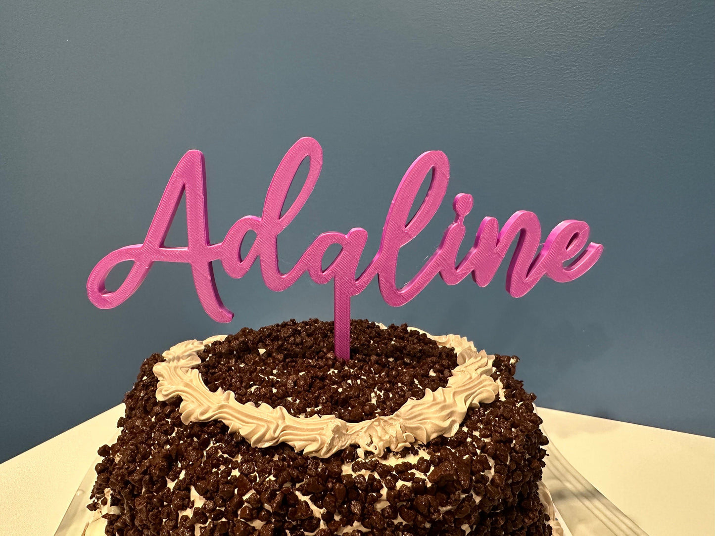 Personalized Name Cake Topper | Birthday Party | Wedding | Baby Shower