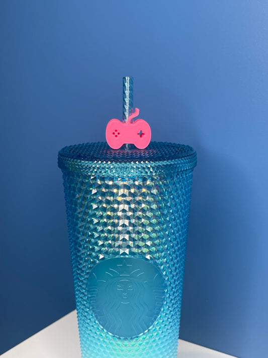 Video Game Controller Straw Topper | Straw Charm | Gaming Party Favors