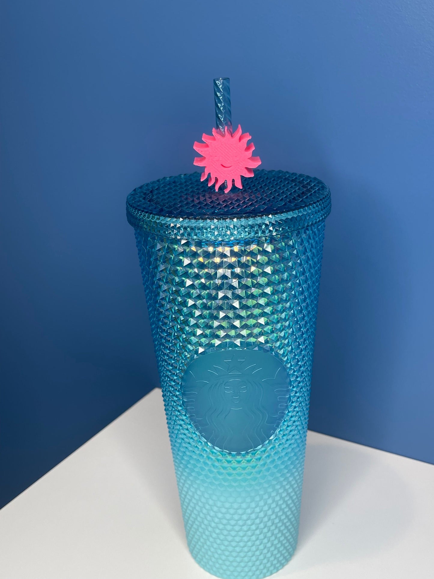 Sun Straw Topper | Straw Charm | Straw Decorations | Straw Buddy