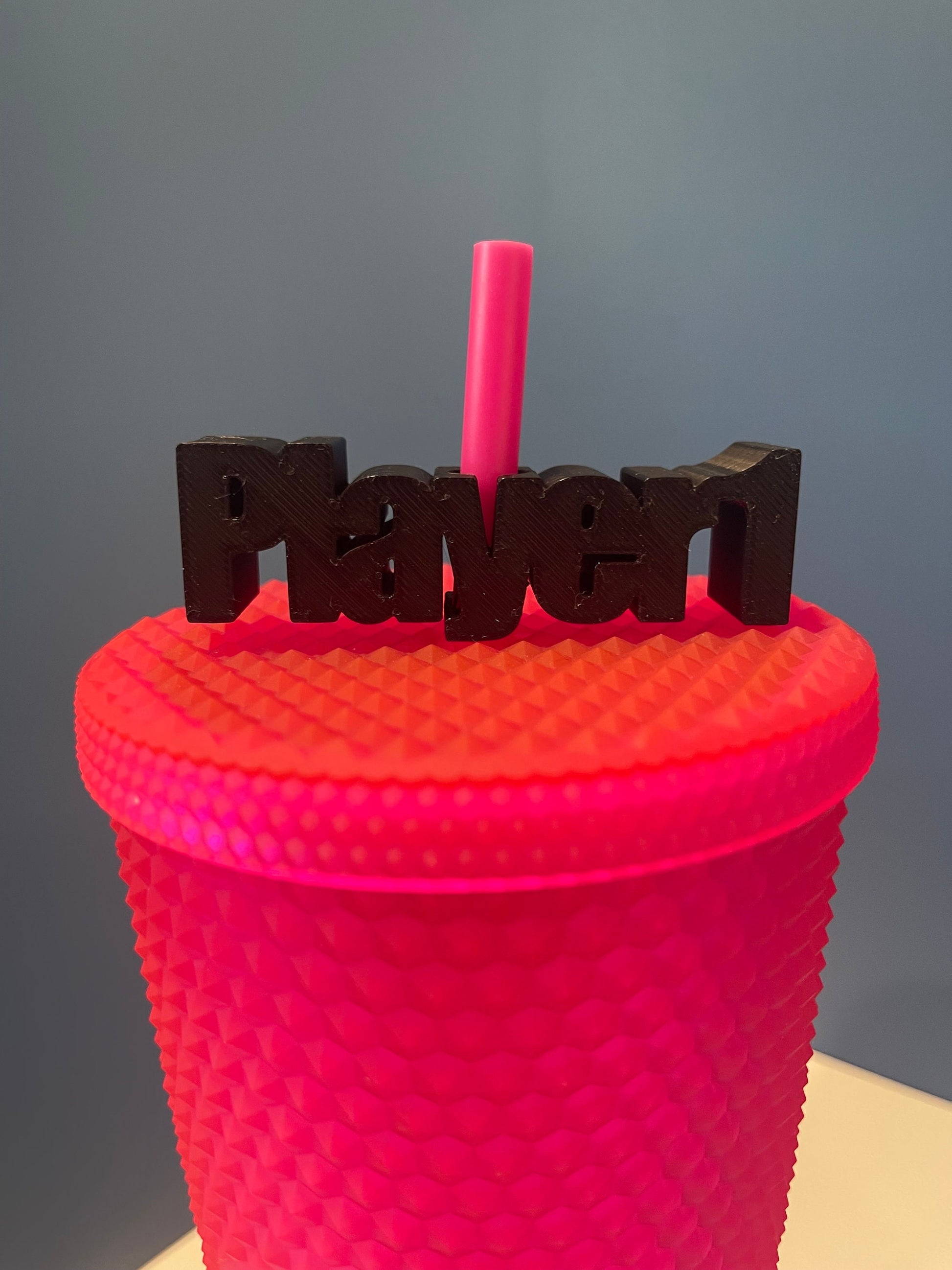 Player 1/ Player 2 Straw Buddy | Party Favors | Gaming Party